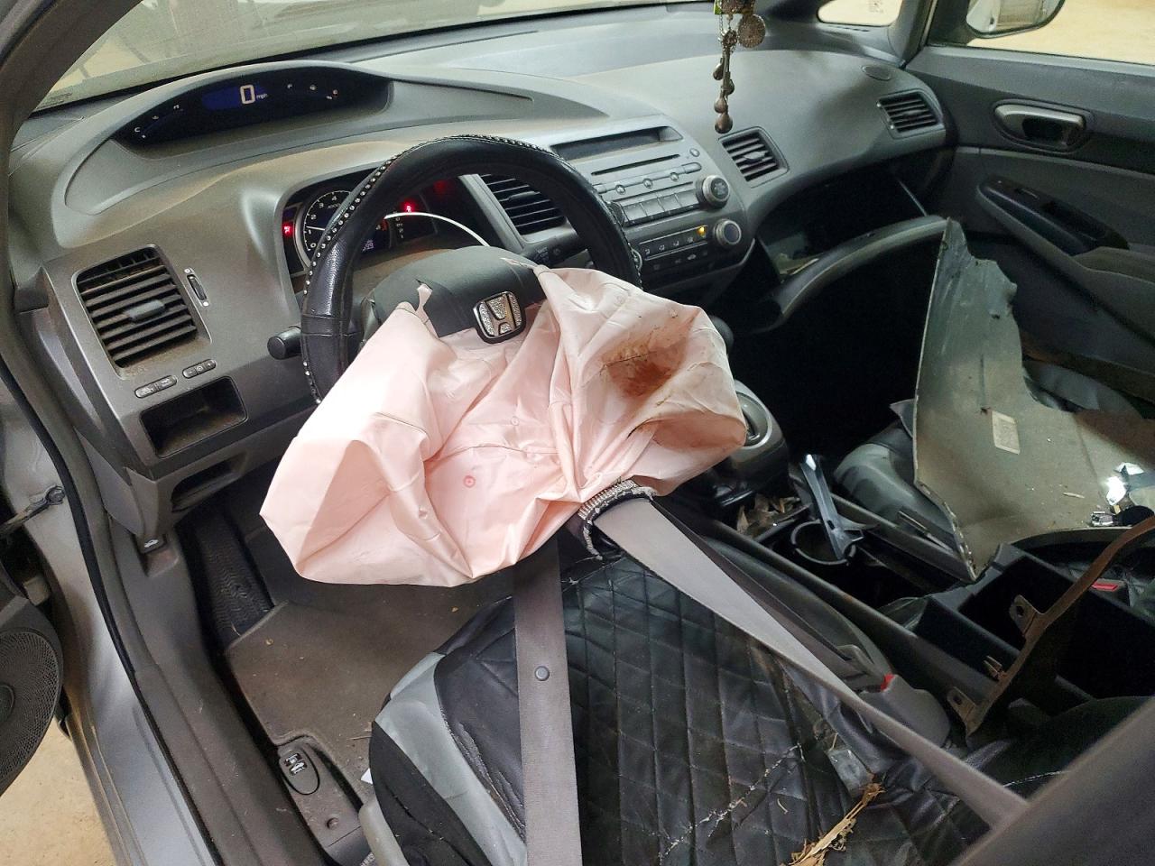 2006 Honda Civic Lx Silver vin: 1HGFA165X6L043561