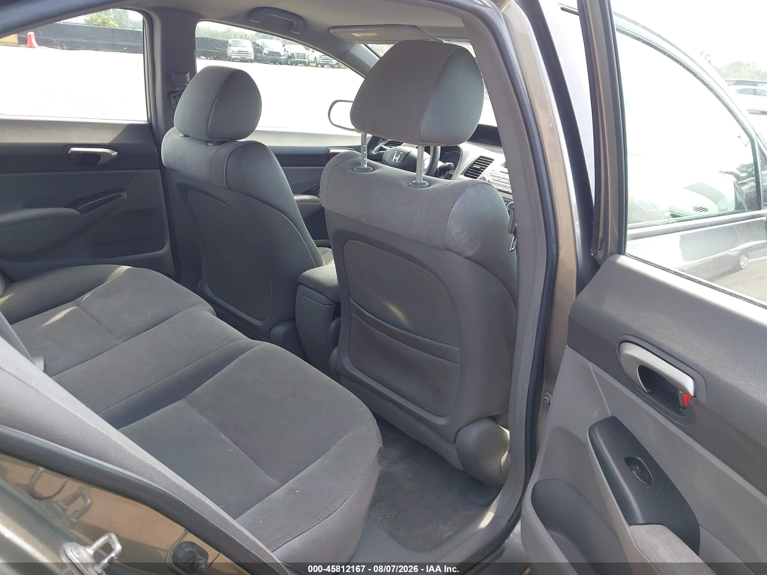 2006 Honda Civic Lx Gray vin: 1HGFA165X6L101068