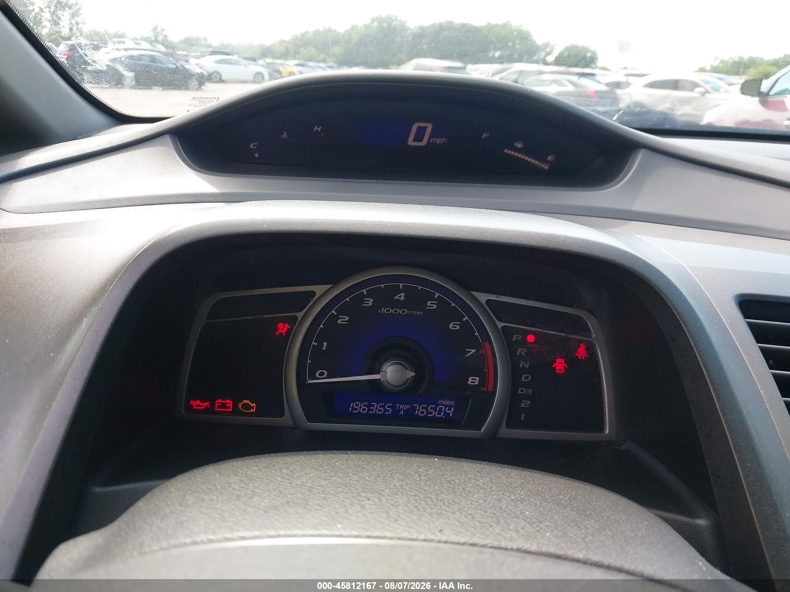2006 Honda Civic Lx Gray vin: 1HGFA165X6L101068