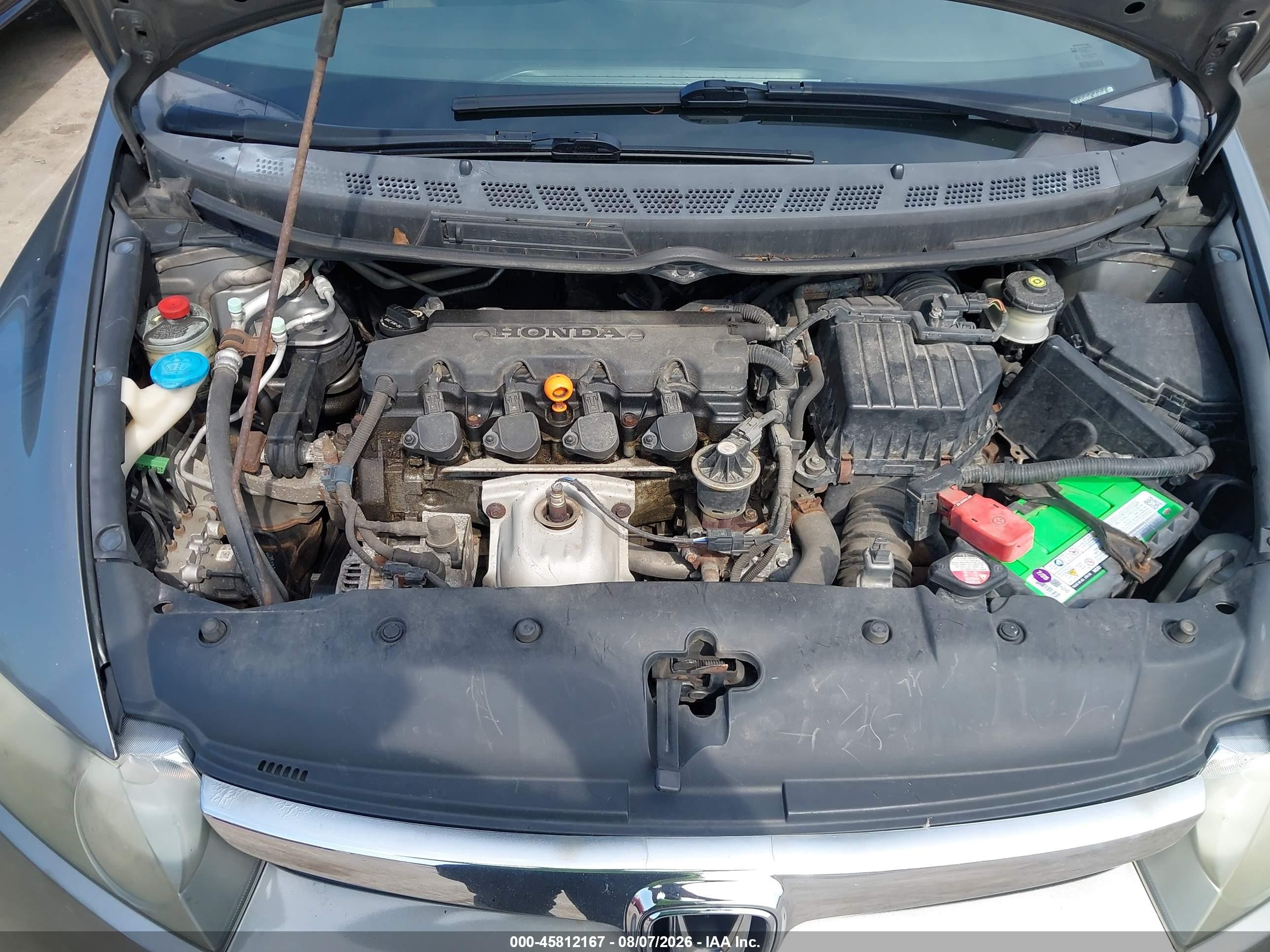 2006 Honda Civic Lx Gray vin: 1HGFA165X6L101068