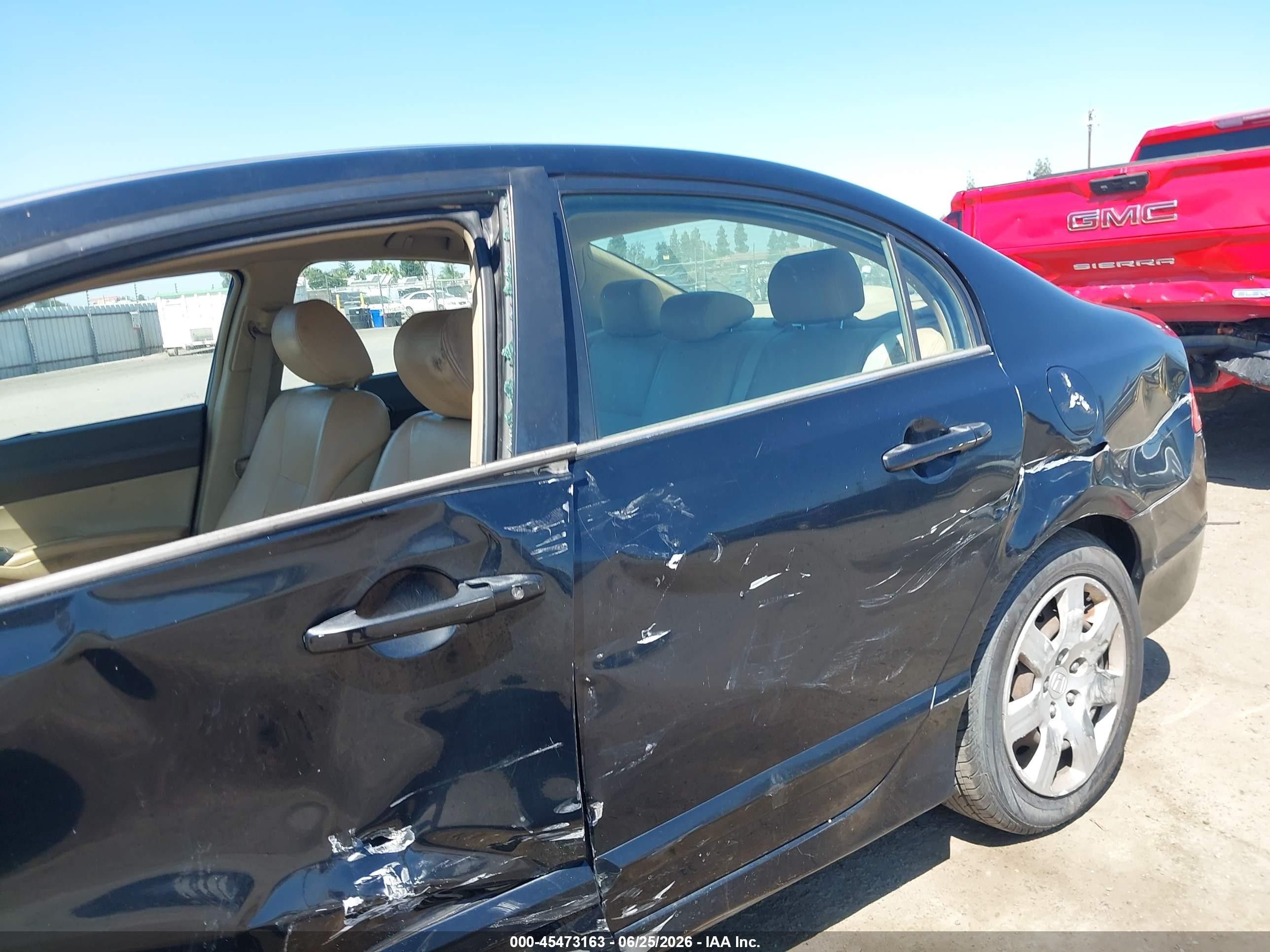 2006 Honda Civic Lx Черный vin: 1HGFA165X6L103225