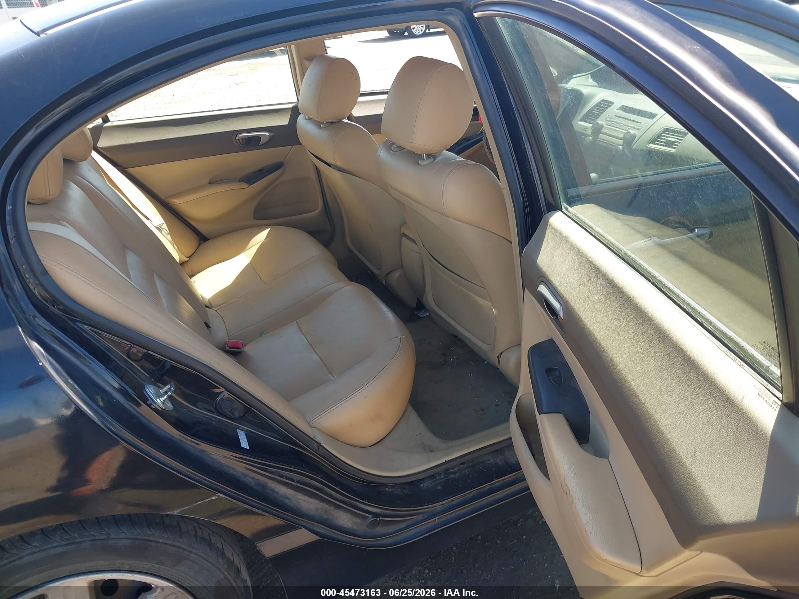 2006 Honda Civic Lx Черный vin: 1HGFA165X6L103225