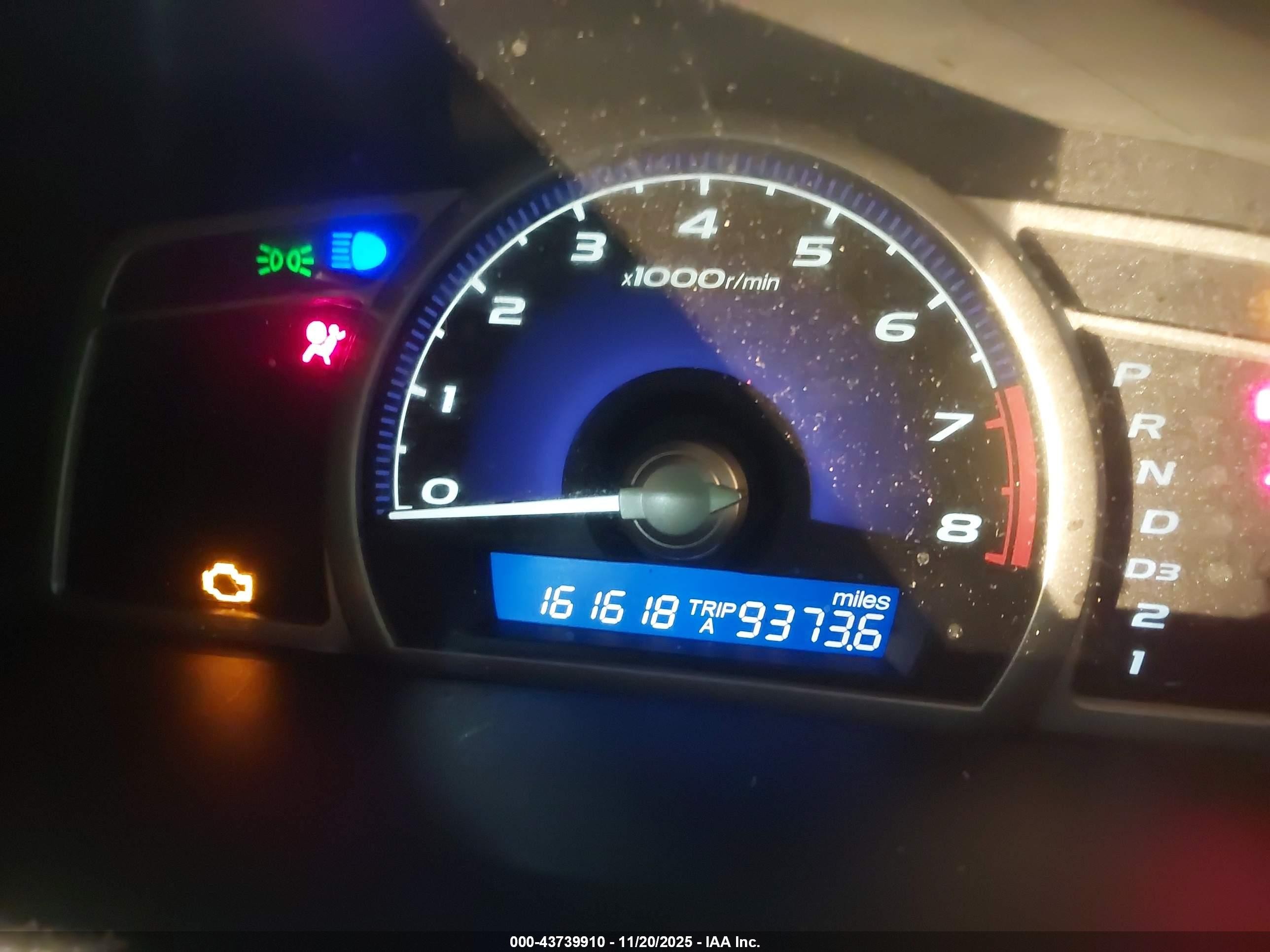 2006 Honda Civic Lx Black vin: 1HGFA165X6L103242