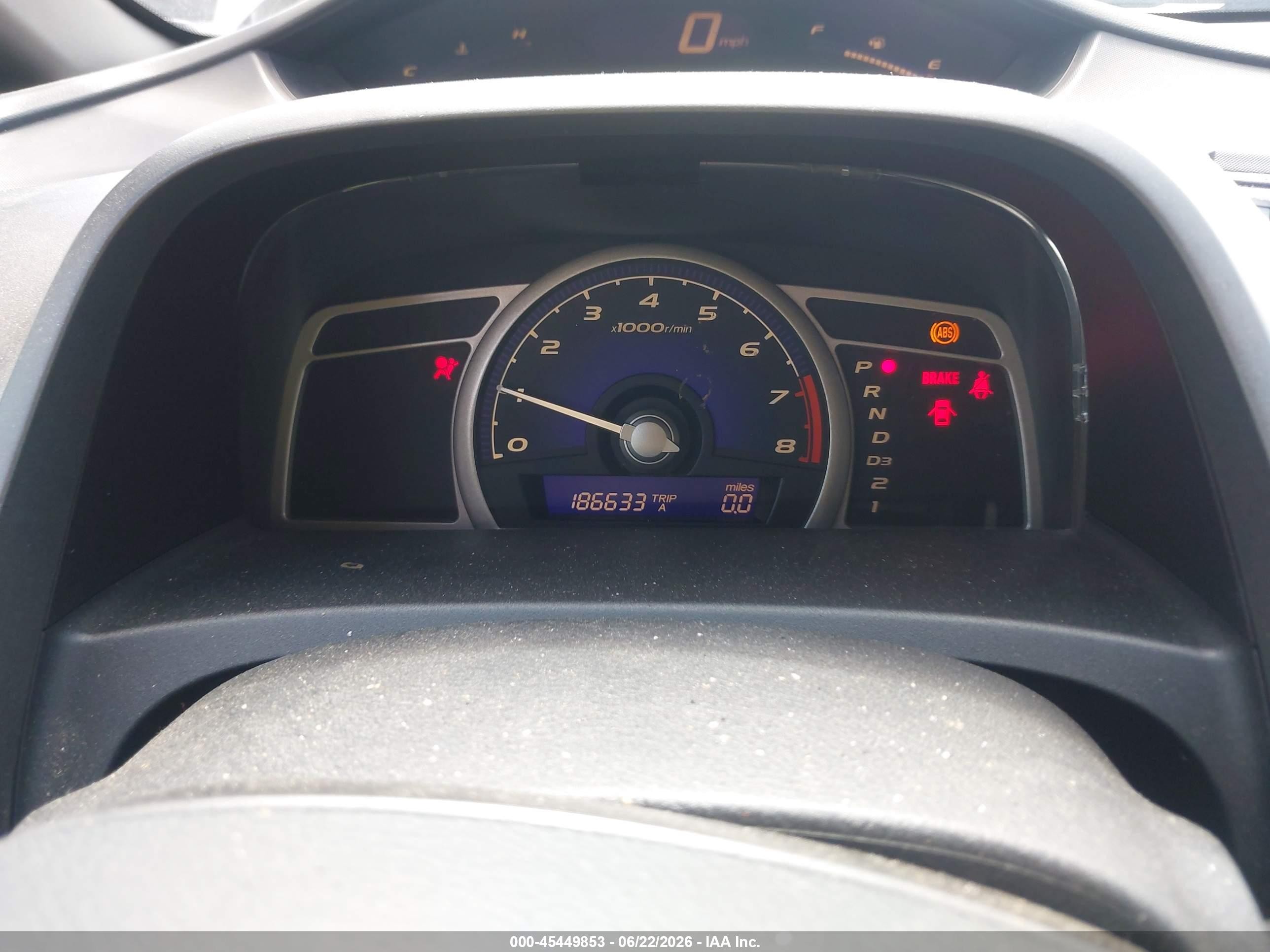 2006 Honda Civic Lx Brown vin: 1HGFA165X6L109266