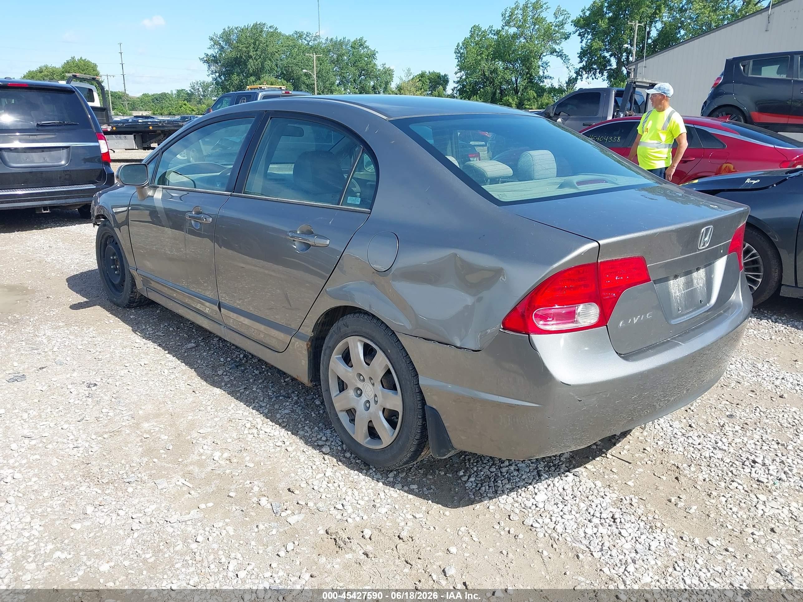 2006 Honda Civic Lx Gold vin: 1HGFA165X6L111776
