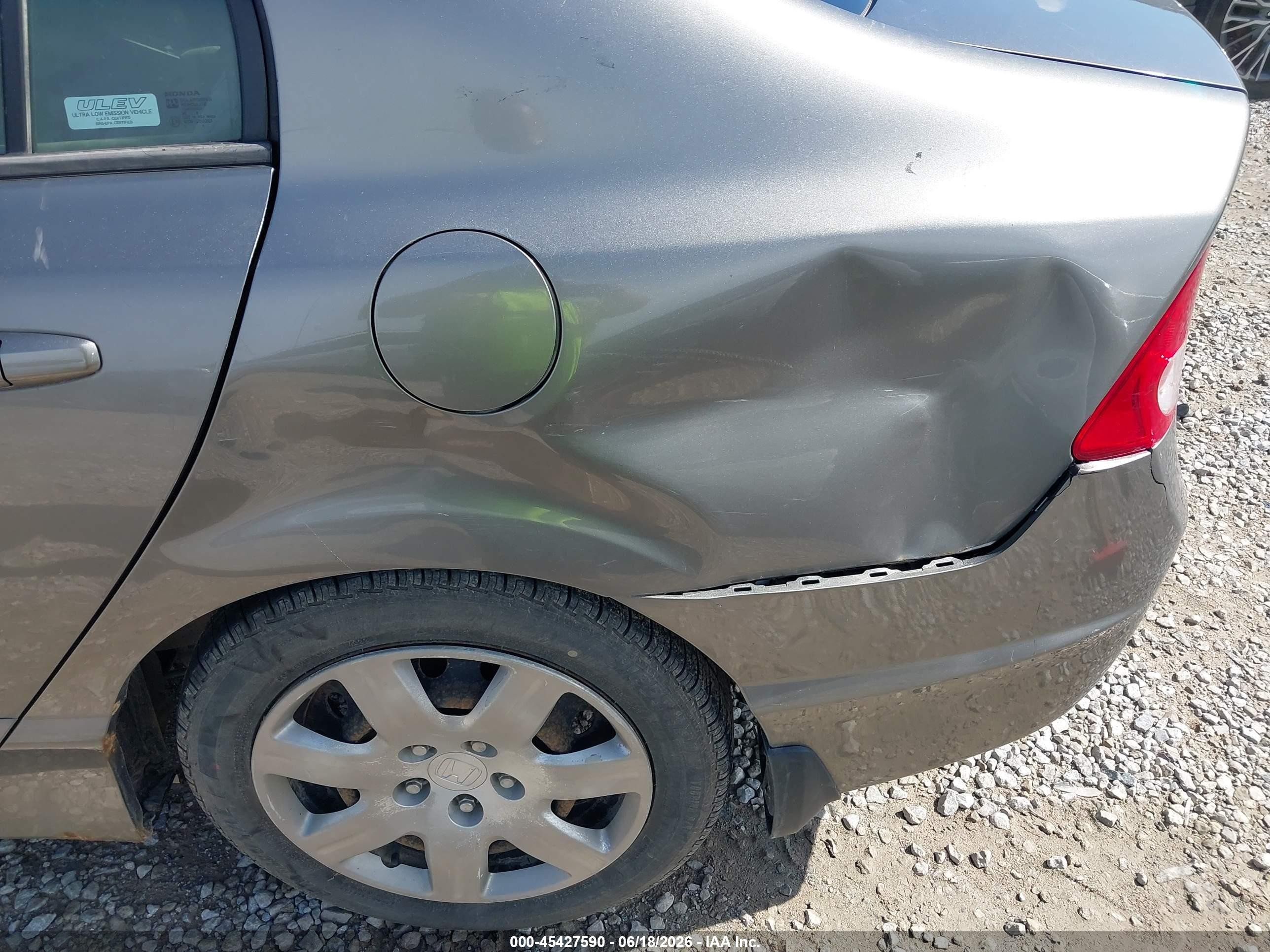 2006 Honda Civic Lx Gold vin: 1HGFA165X6L111776