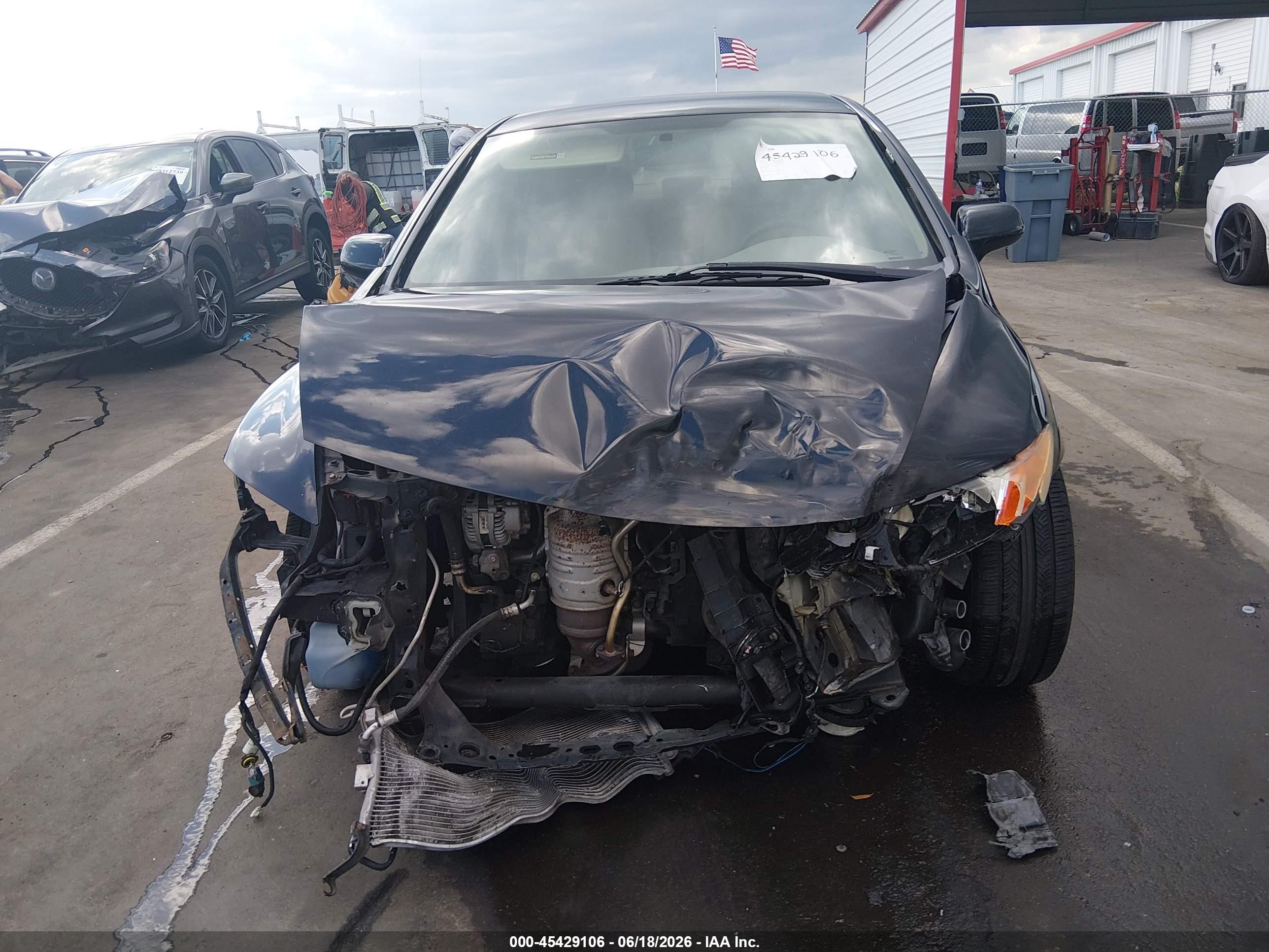2006 Honda Civic Lx Black vin: 1HGFA165X6L143627