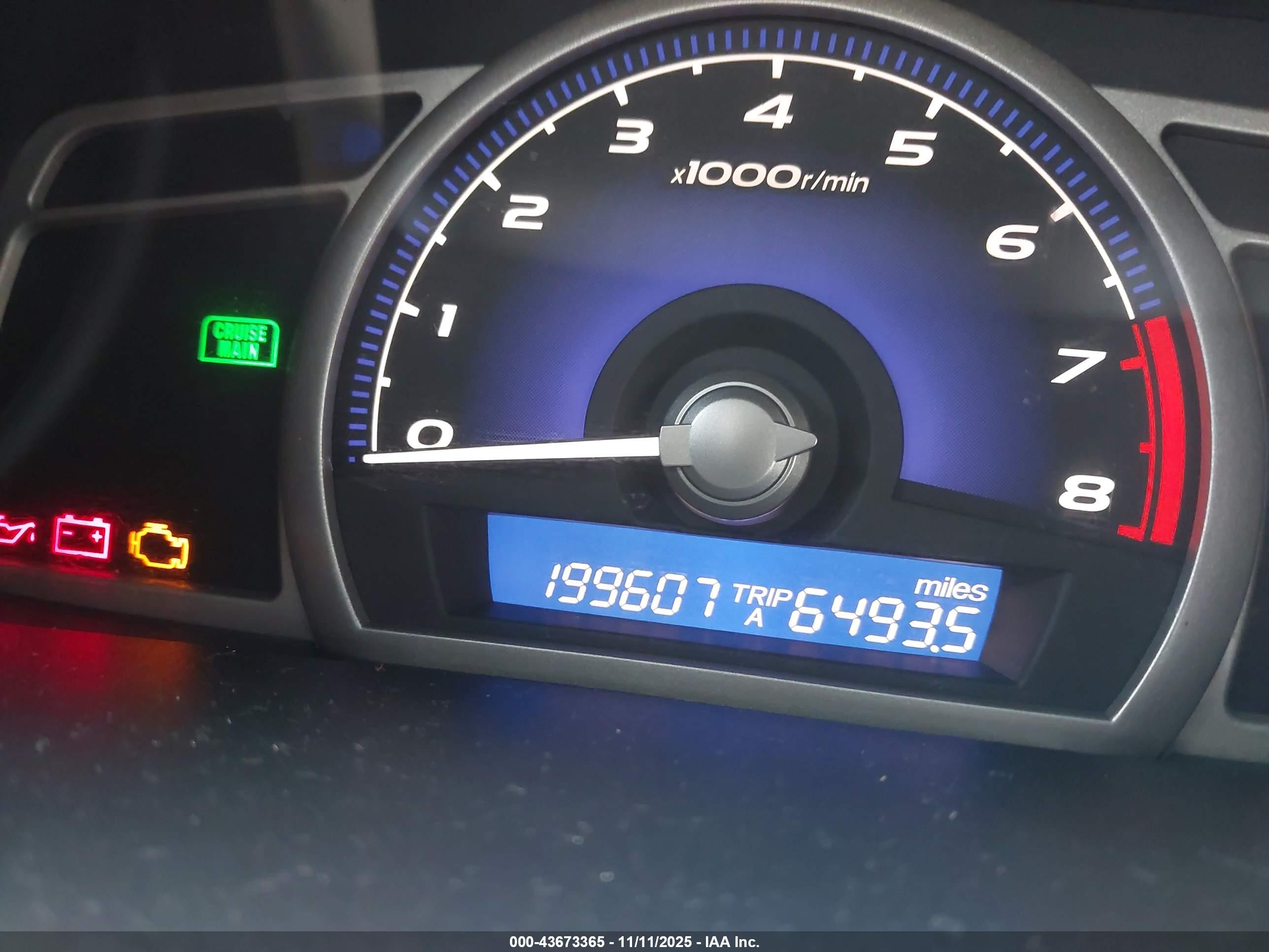 2007 Honda Civic Lx Синий vin: 1HGFA165X7L062144