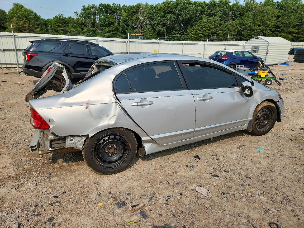 2007 Honda Civic Lx Серебряный vin: 1HGFA165X7L062600