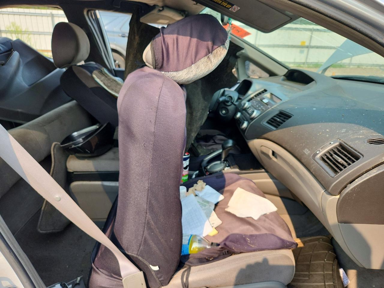 2007 Honda Civic Lx Серебряный vin: 1HGFA165X7L062600
