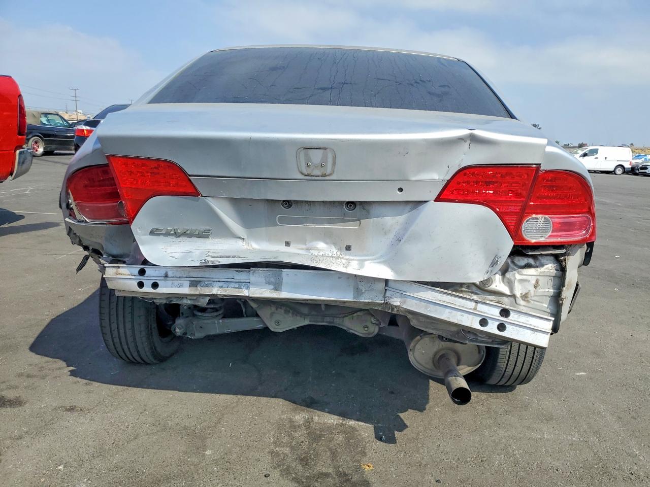 2007 Honda Civic Lx Silver vin: 1HGFA165X7L065478