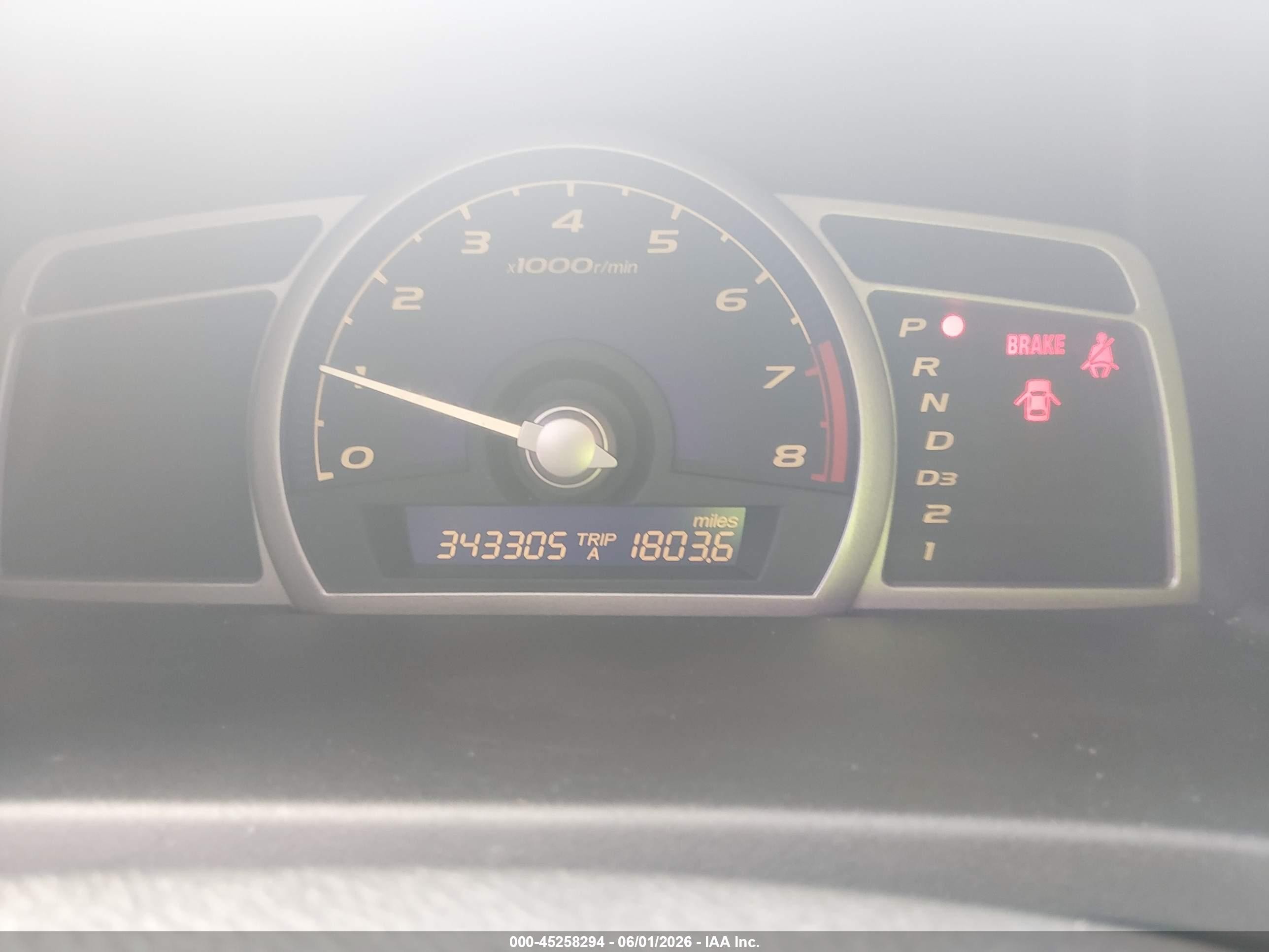 2007 Honda Civic Lx Синий vin: 1HGFA165X7L066615