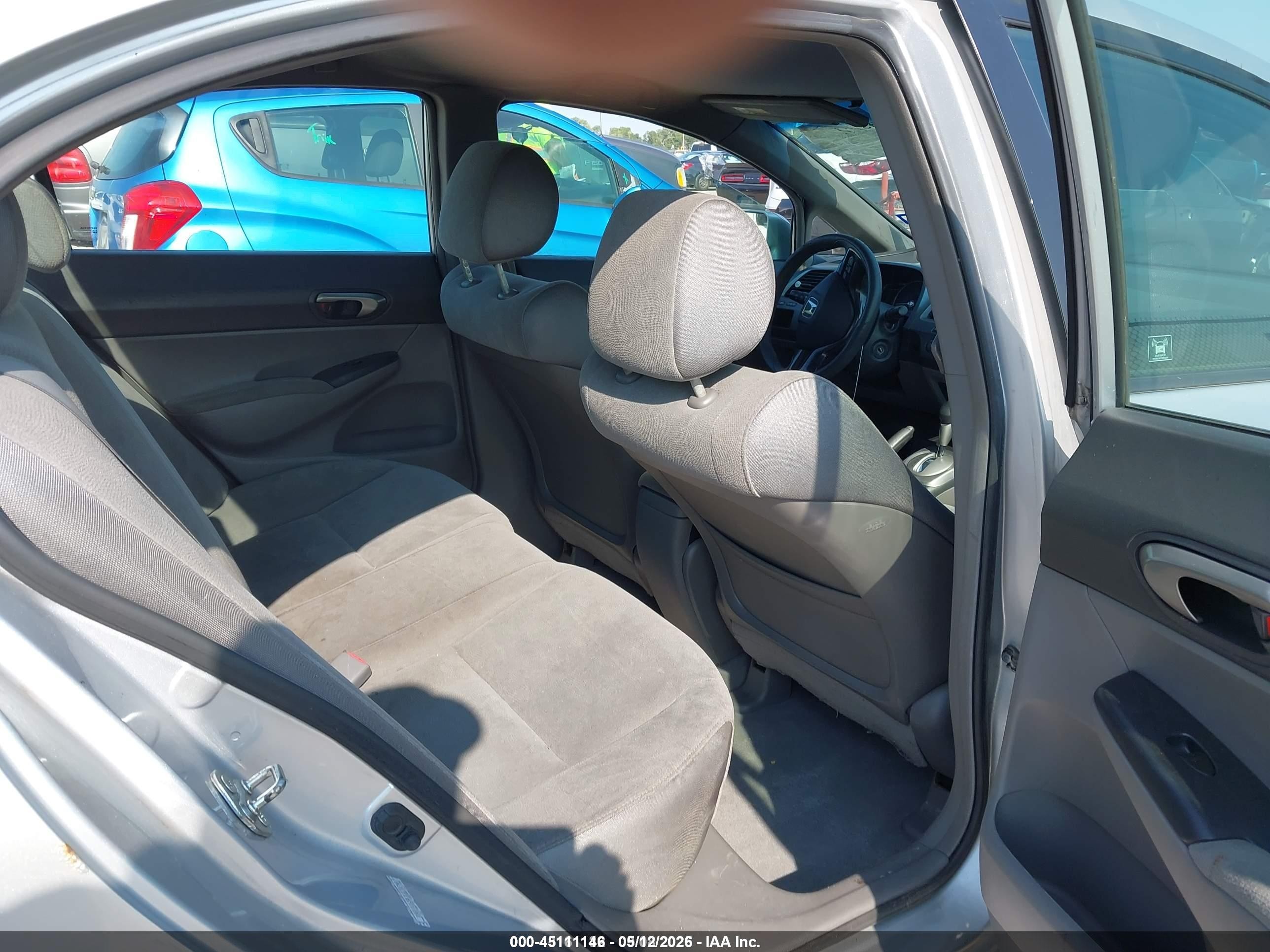 2007 Honda Civic Lx Серый vin: 1HGFA165X7L070258