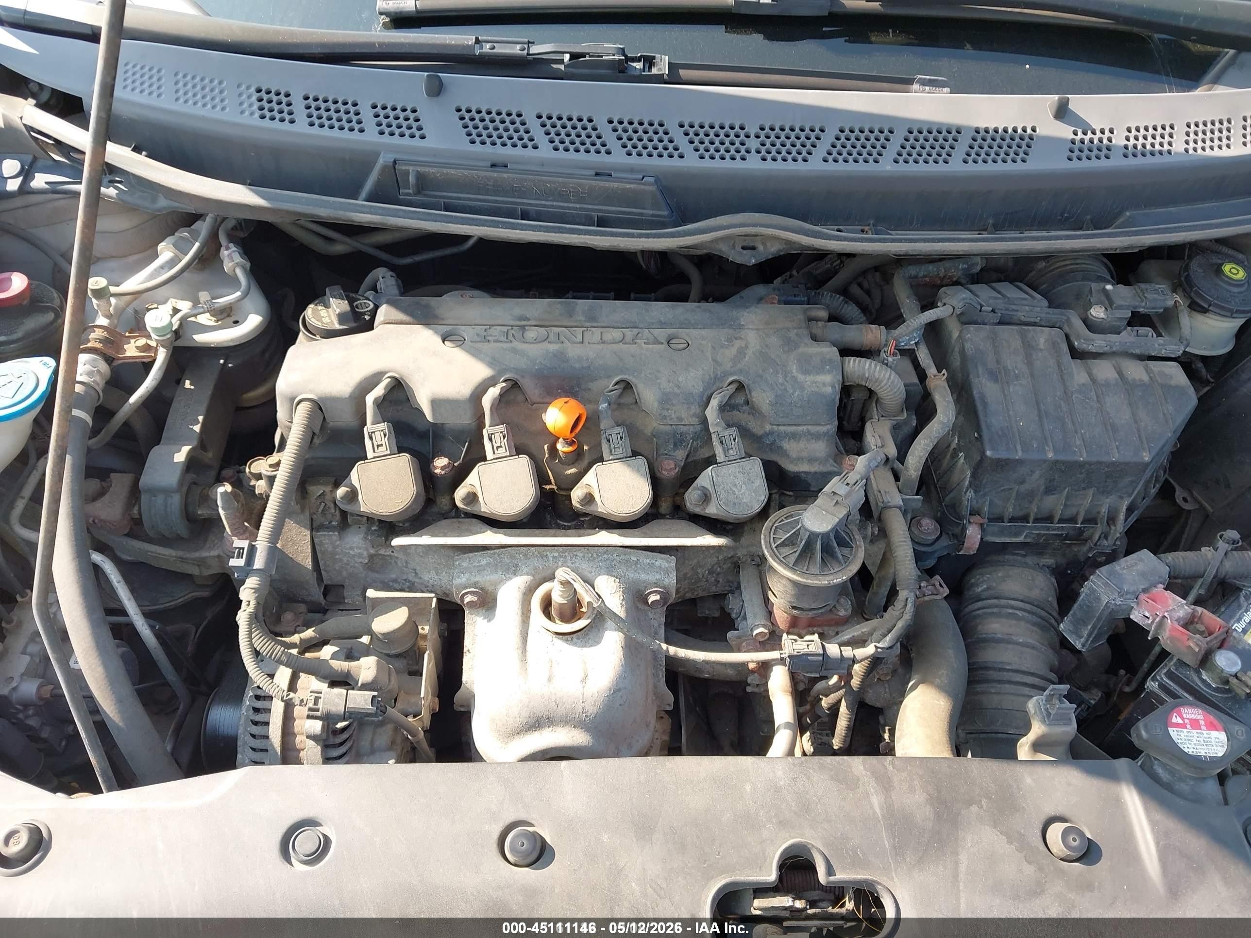 2007 Honda Civic Lx Серый vin: 1HGFA165X7L070258