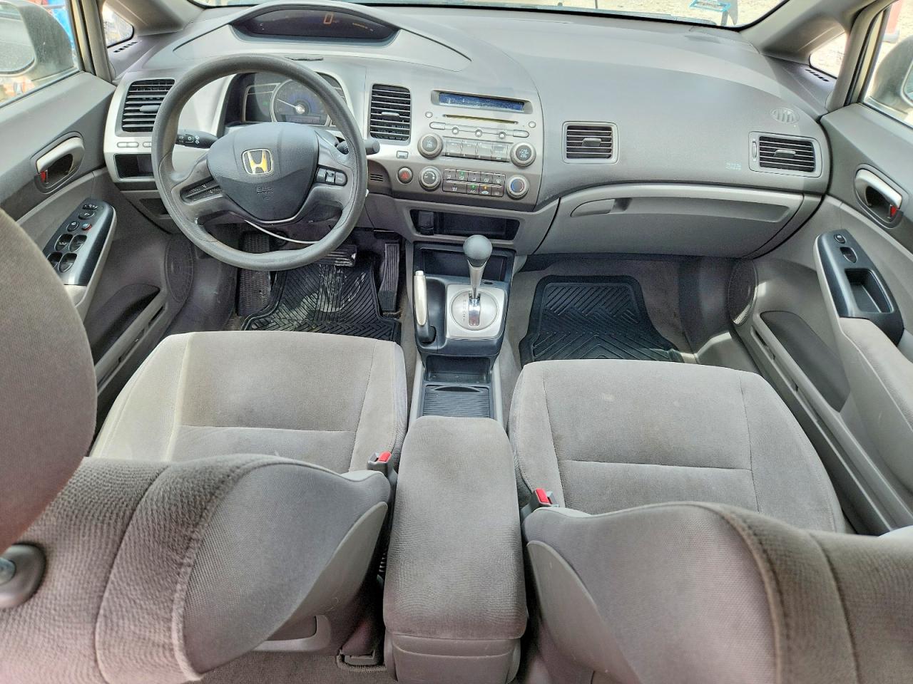 2007 Honda Civic Lx Gray vin: 1HGFA165X7L070955