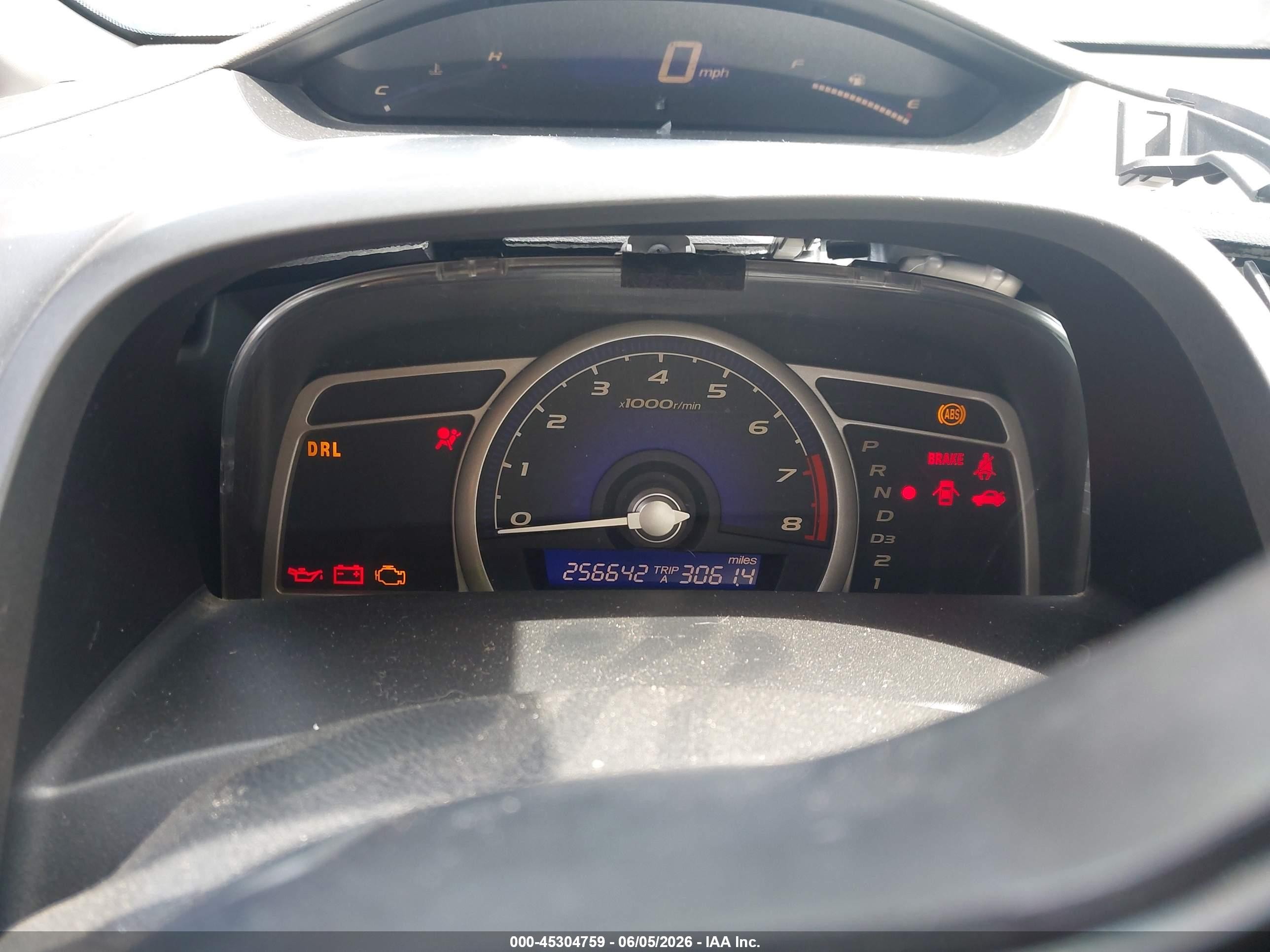 2007 Honda Civic Lx Синий vin: 1HGFA165X7L079638