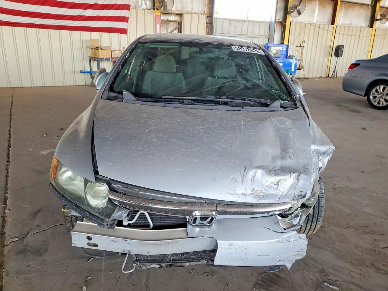 2007 Honda Civic Lx Серебряный vin: 1HGFA165X7L119412