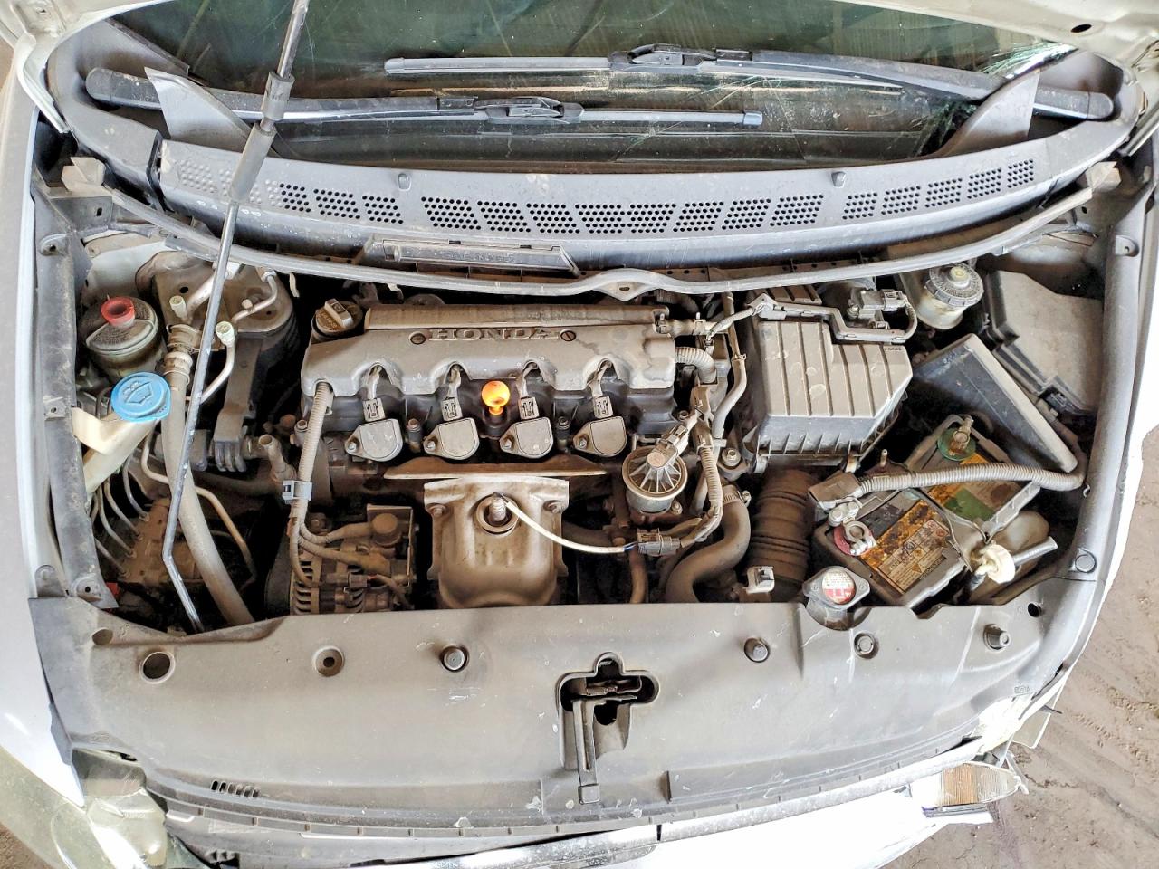 2007 Honda Civic Lx Серебряный vin: 1HGFA165X7L119412
