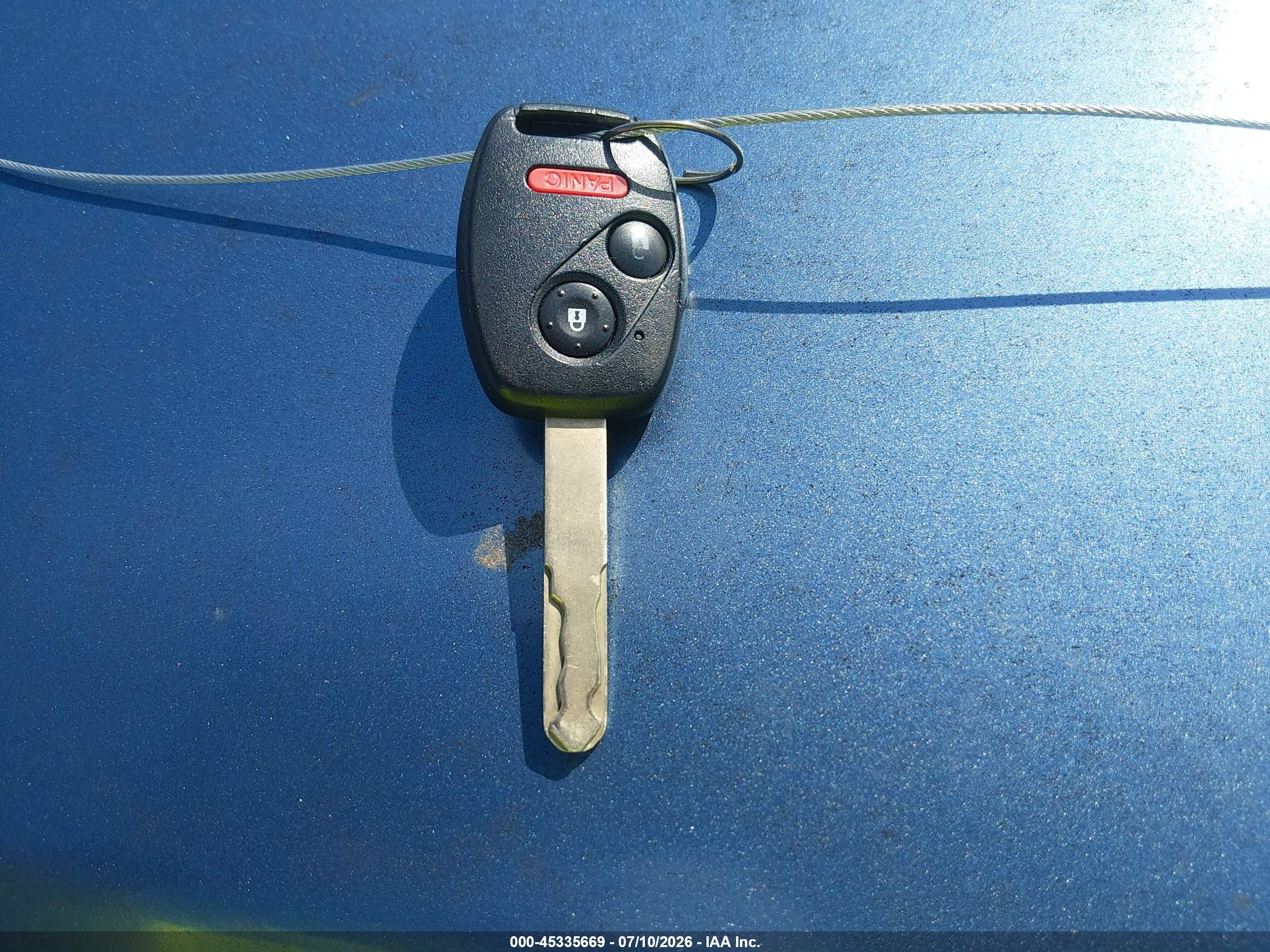 2007 Honda Civic Lx Blue vin: 1HGFA165X7L131396