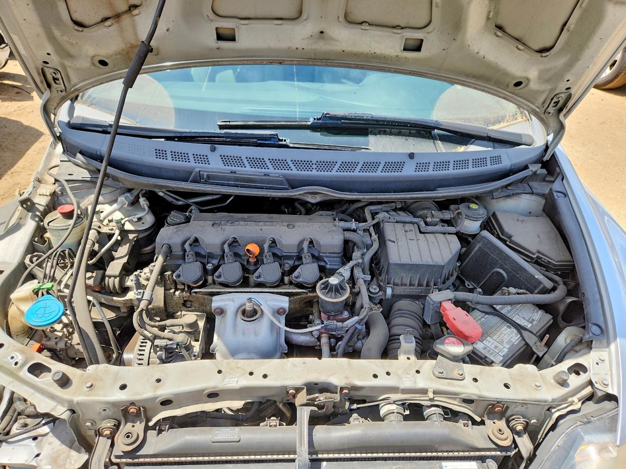2007 Honda Civic Lx Silver vin: 1HGFA165X7L140177