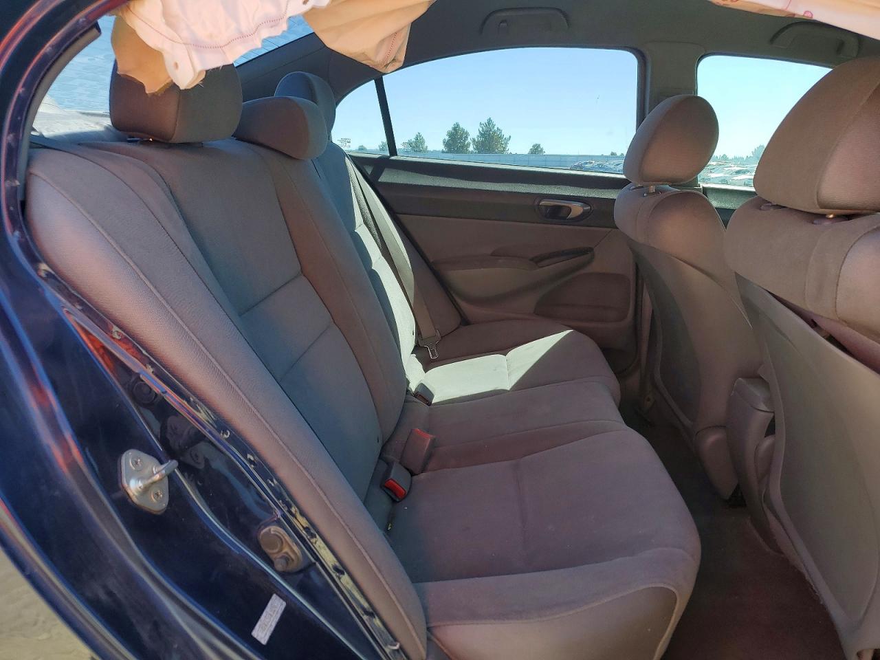 2008 Honda Civic Lx Blue vin: 1HGFA165X8L002463