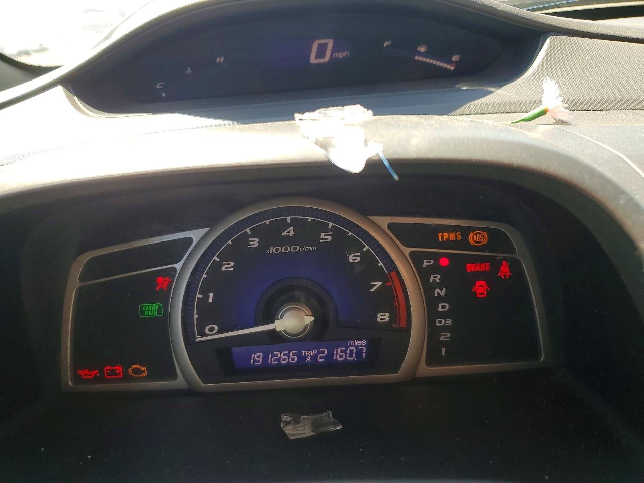 2008 Honda Civic Lx Blue vin: 1HGFA165X8L002463