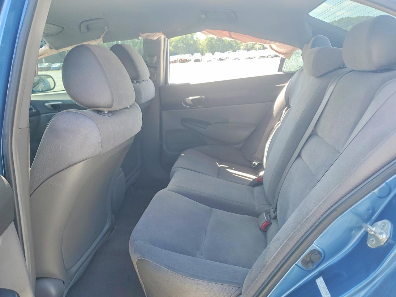 2008 Honda Civic Lx Синий vin: 1HGFA165X8L010594