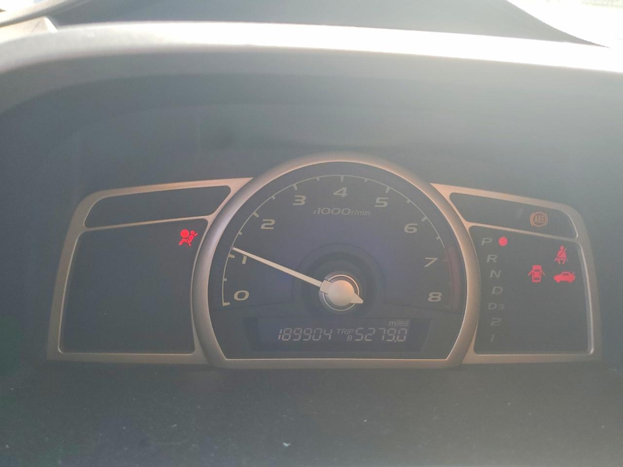 2008 Honda Civic Lx Синий vin: 1HGFA165X8L010594