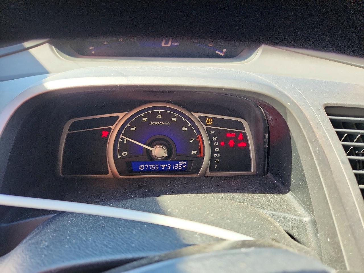 2008 Honda Civic Lx Синий vin: 1HGFA165X8L018954