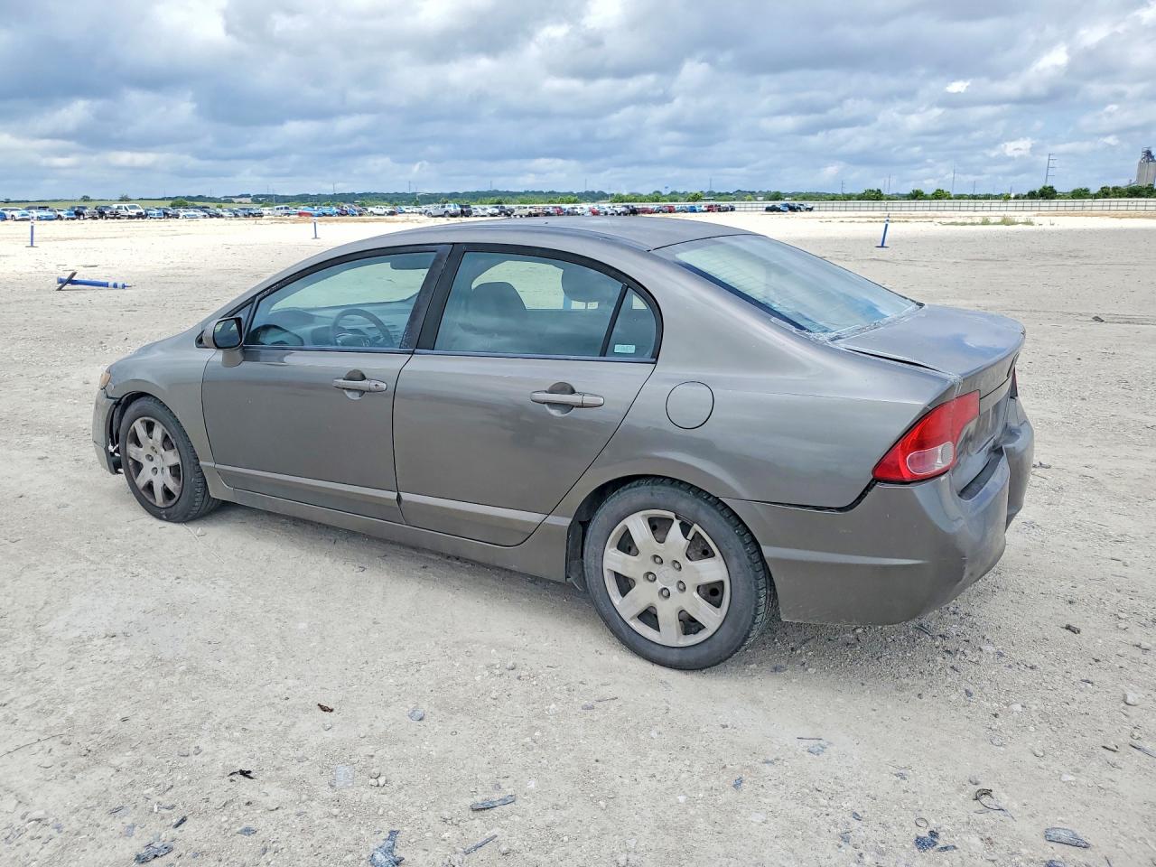2008 Honda Civic Lx Gray vin: 1HGFA165X8L034054