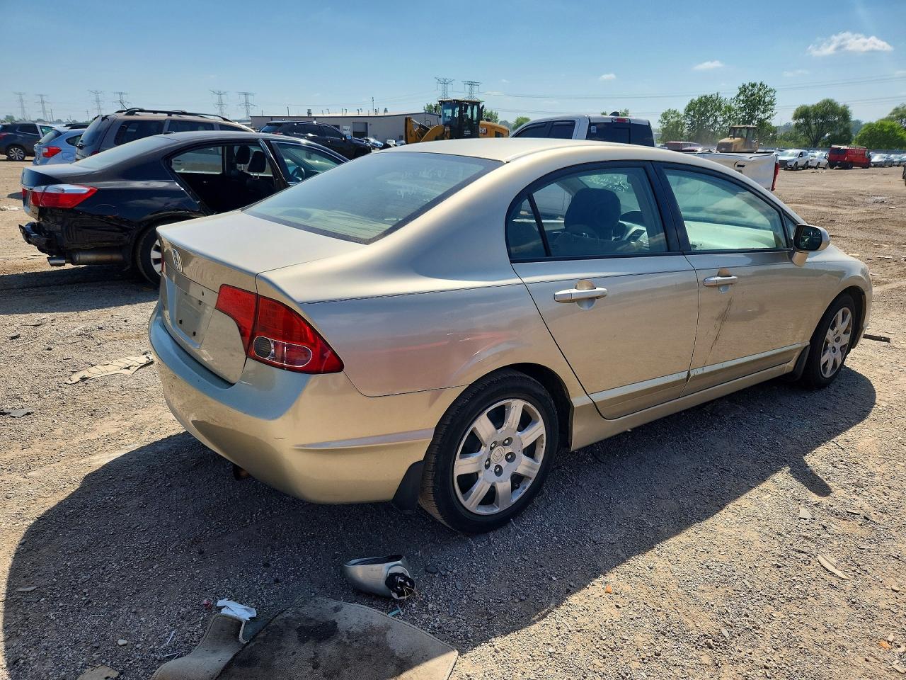 2008 Honda Civic Lx Gold vin: 1HGFA165X8L049220