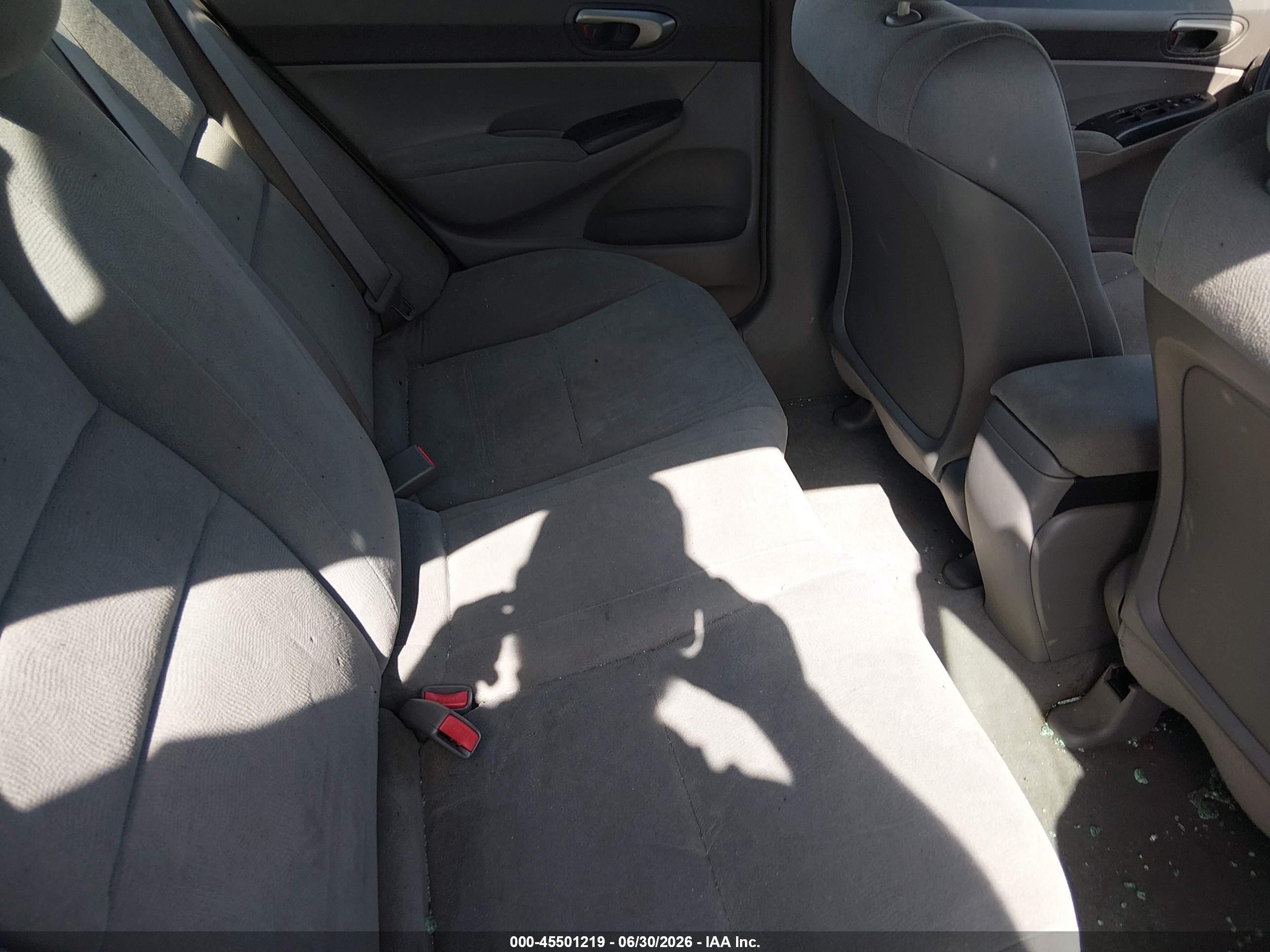 2008 Honda Civic Lx Dark Blue vin: 1HGFA165X8L060010