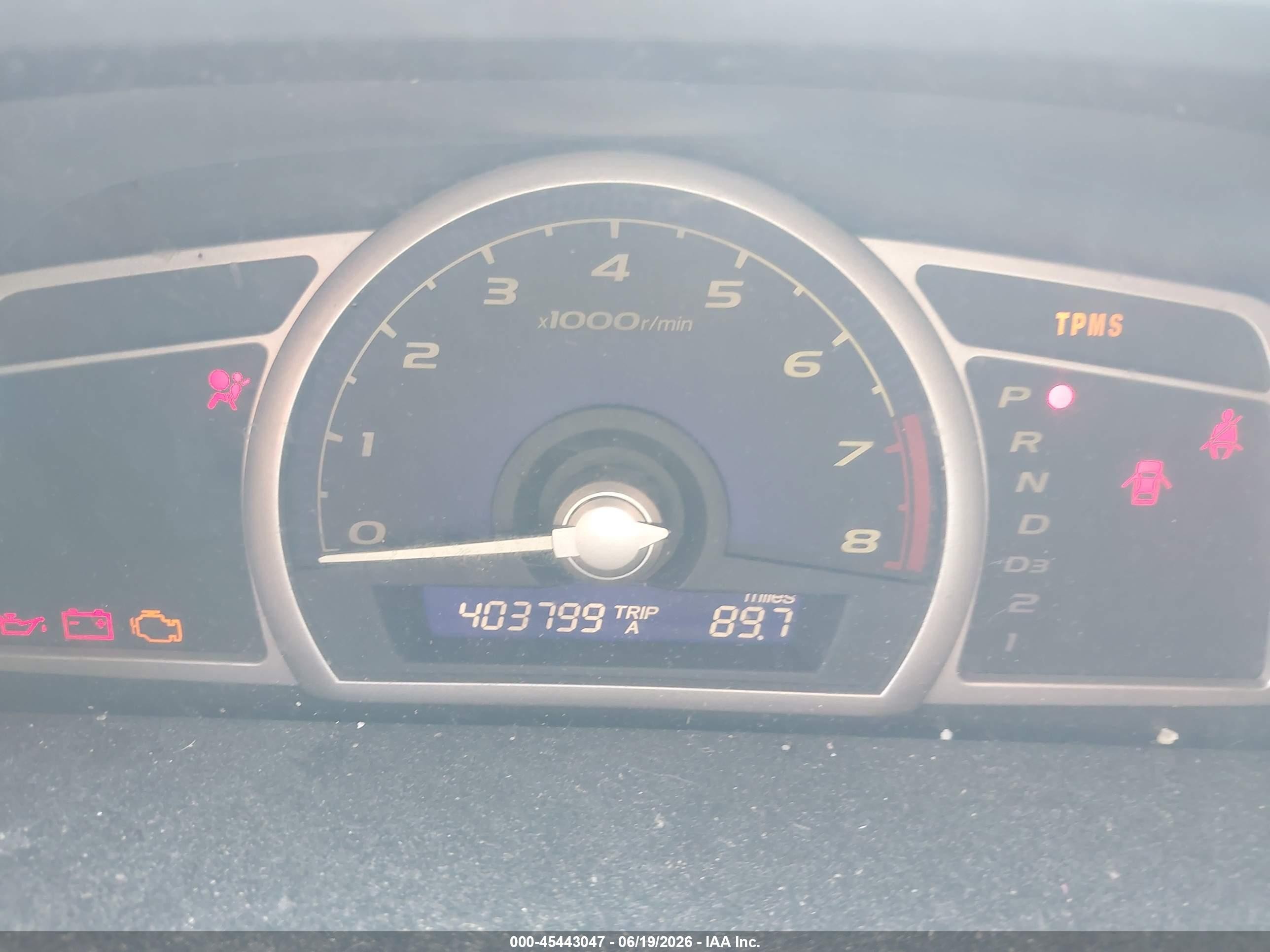 2008 Honda Civic Lx Blue vin: 1HGFA165X8L061660