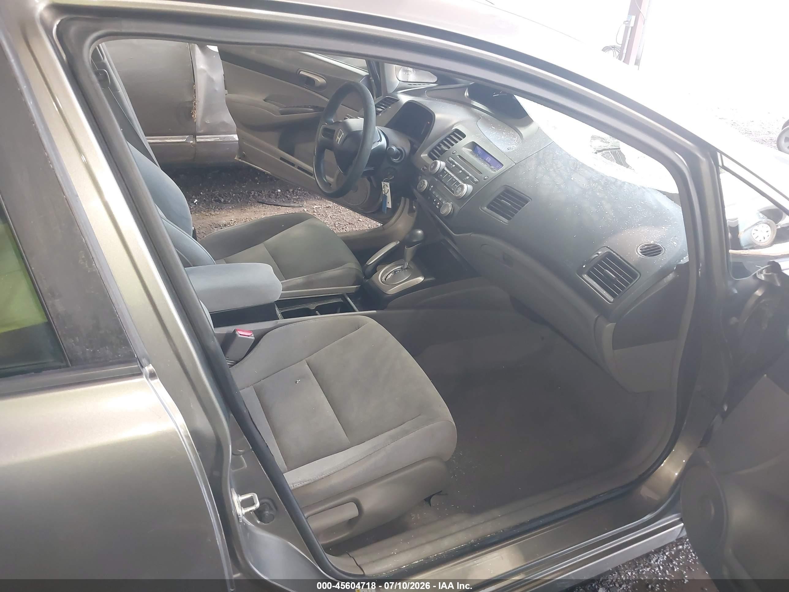 2008 Honda Civic Lx Серый vin: 1HGFA165X8L062517