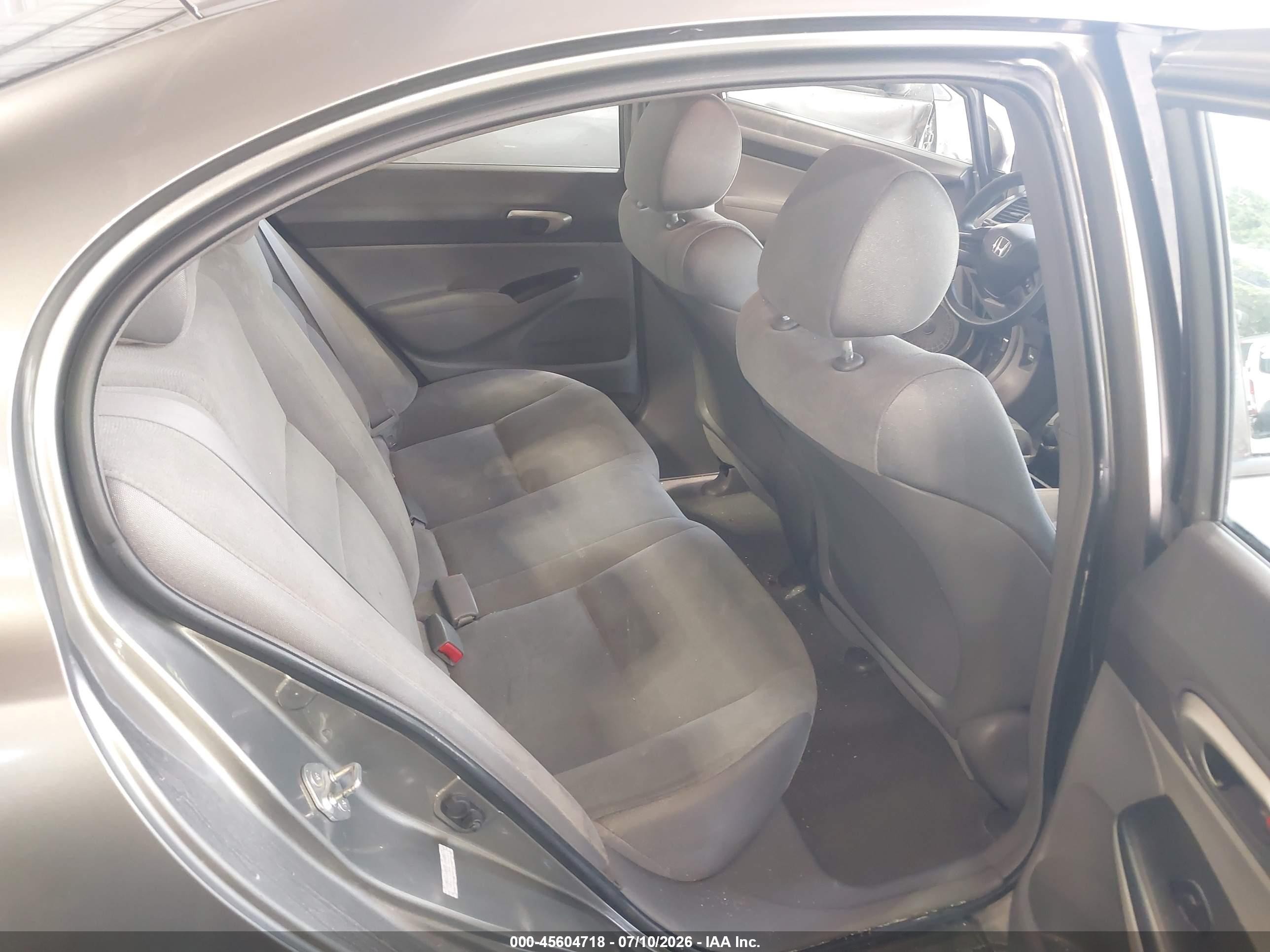 2008 Honda Civic Lx Серый vin: 1HGFA165X8L062517