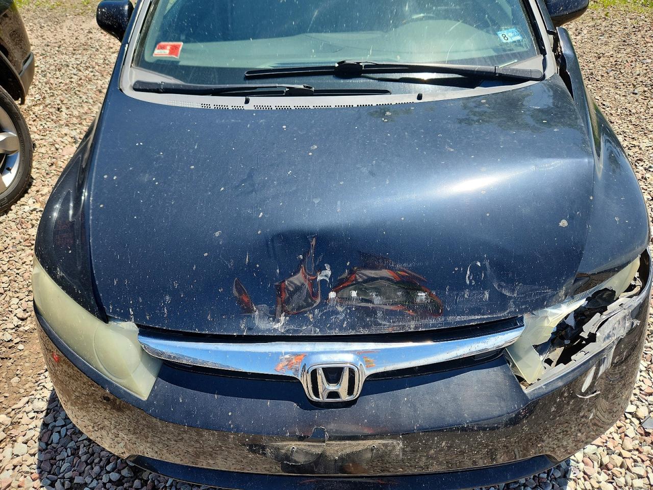 2008 Honda Civic Lx Угольный vin: 1HGFA165X8L075378