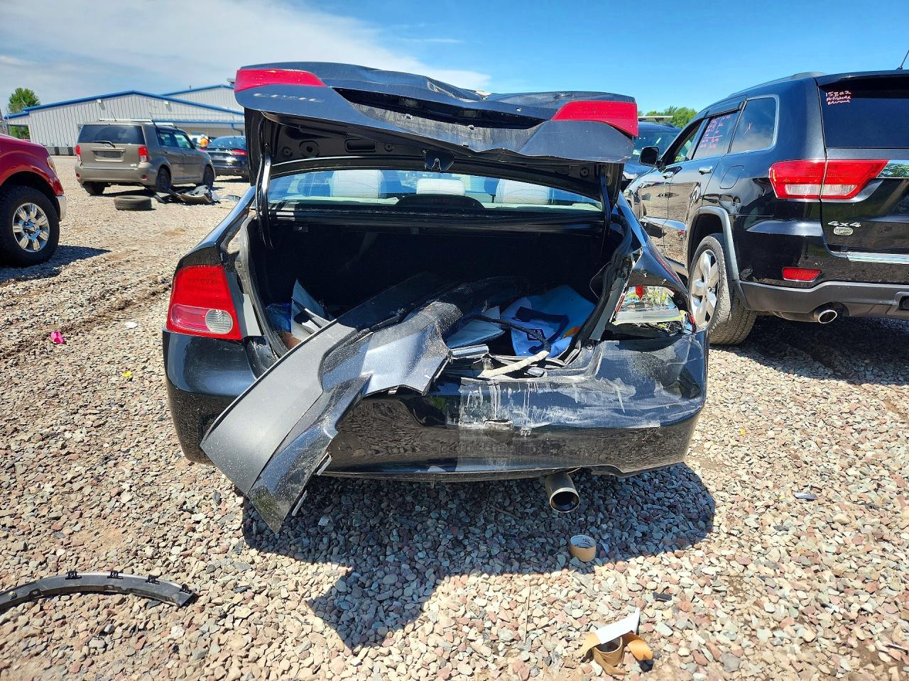 2008 Honda Civic Lx Угольный vin: 1HGFA165X8L075378