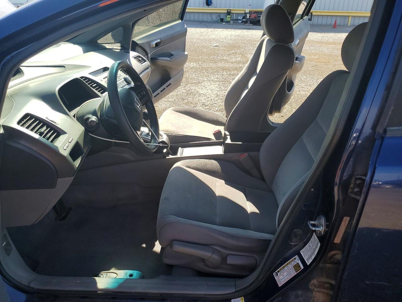 2008 Honda Civic Lx Blue vin: 1HGFA165X8L078555