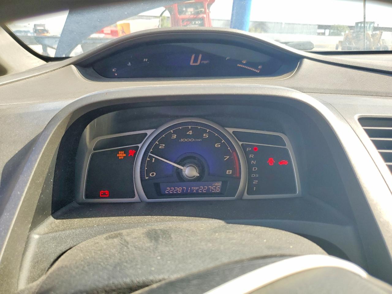 2008 Honda Civic Lx Blue vin: 1HGFA165X8L078555