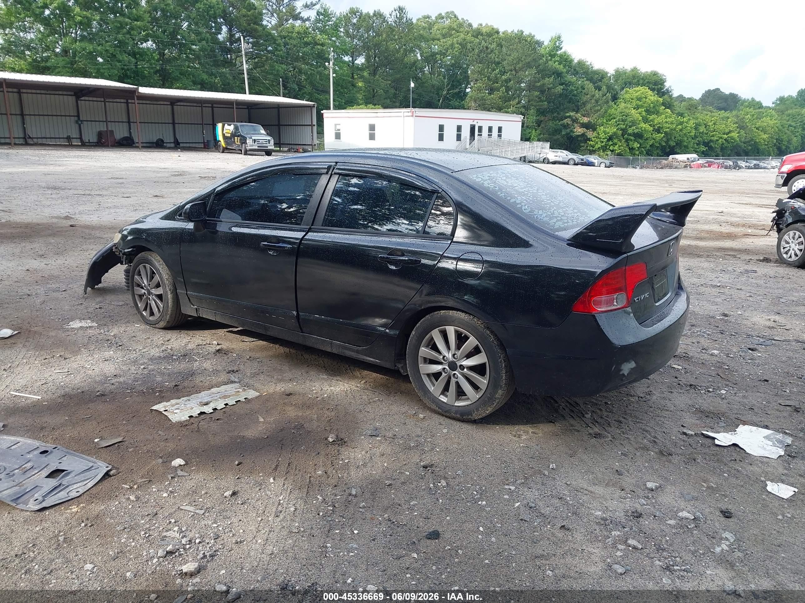 2008 Honda Civic Lx Black vin: 1HGFA165X8L105303