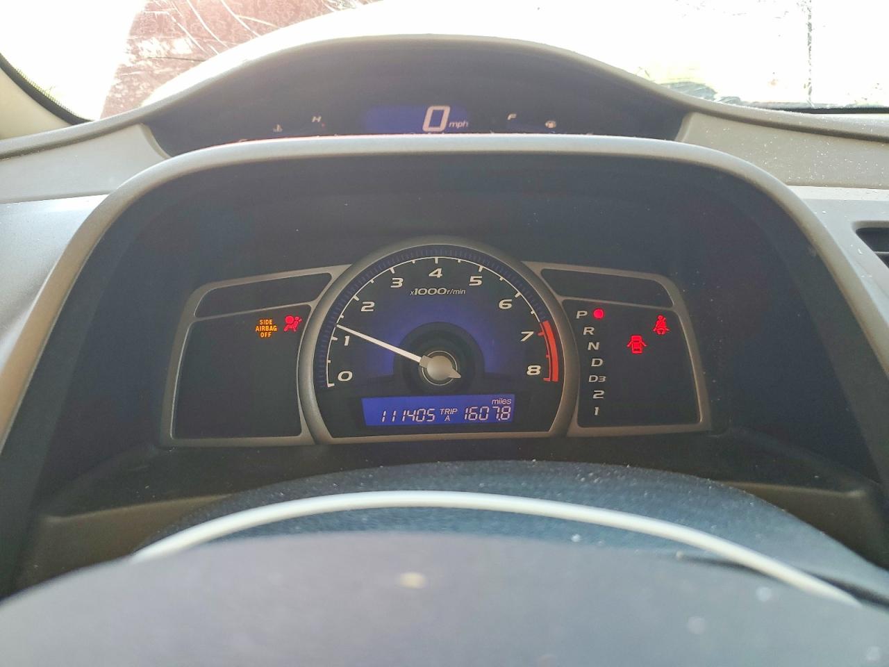 2008 Honda Civic Lx Maroon vin: 1HGFA165X8L108735