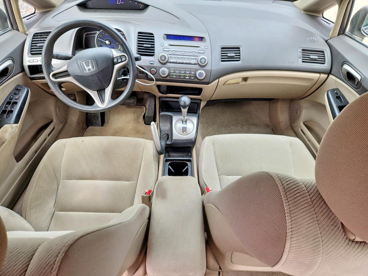 2009 Honda Civic Lx Gray vin: 1HGFA165X9L015604