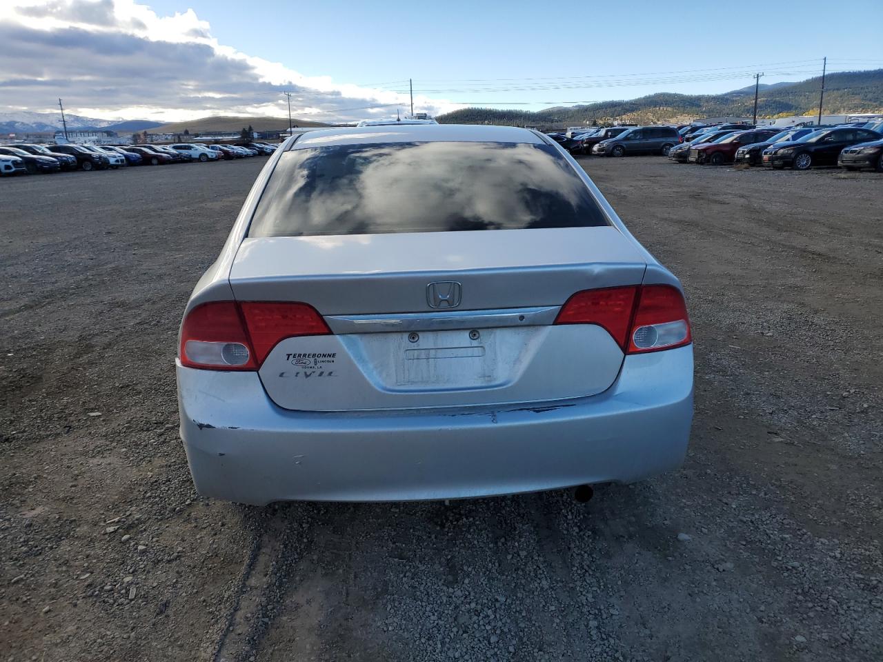 2009 Honda Civic Lx Silver vin: 1HGFA165X9L019846