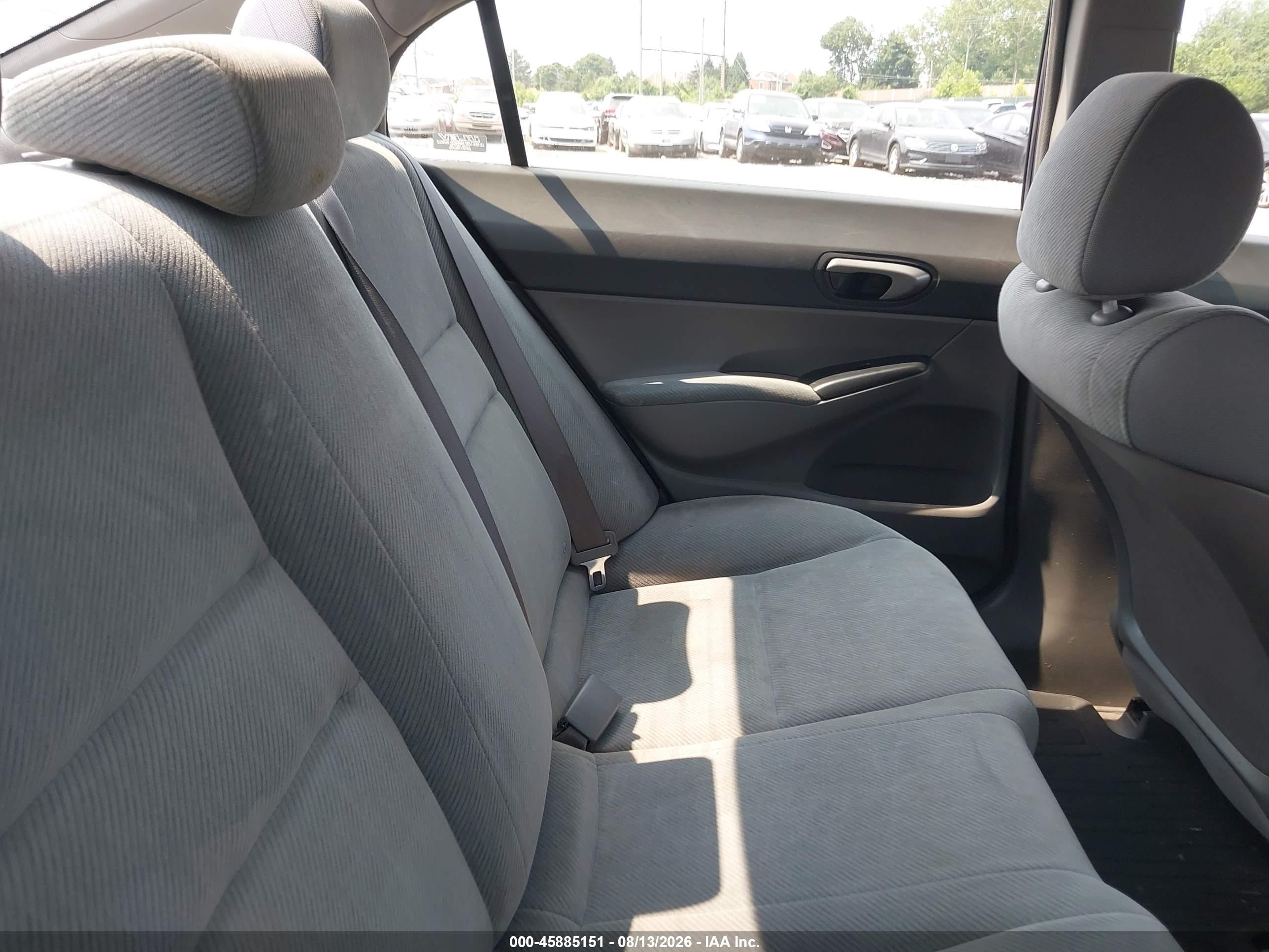 2009 Honda Civic Lx Синий vin: 1HGFA165X9L024299