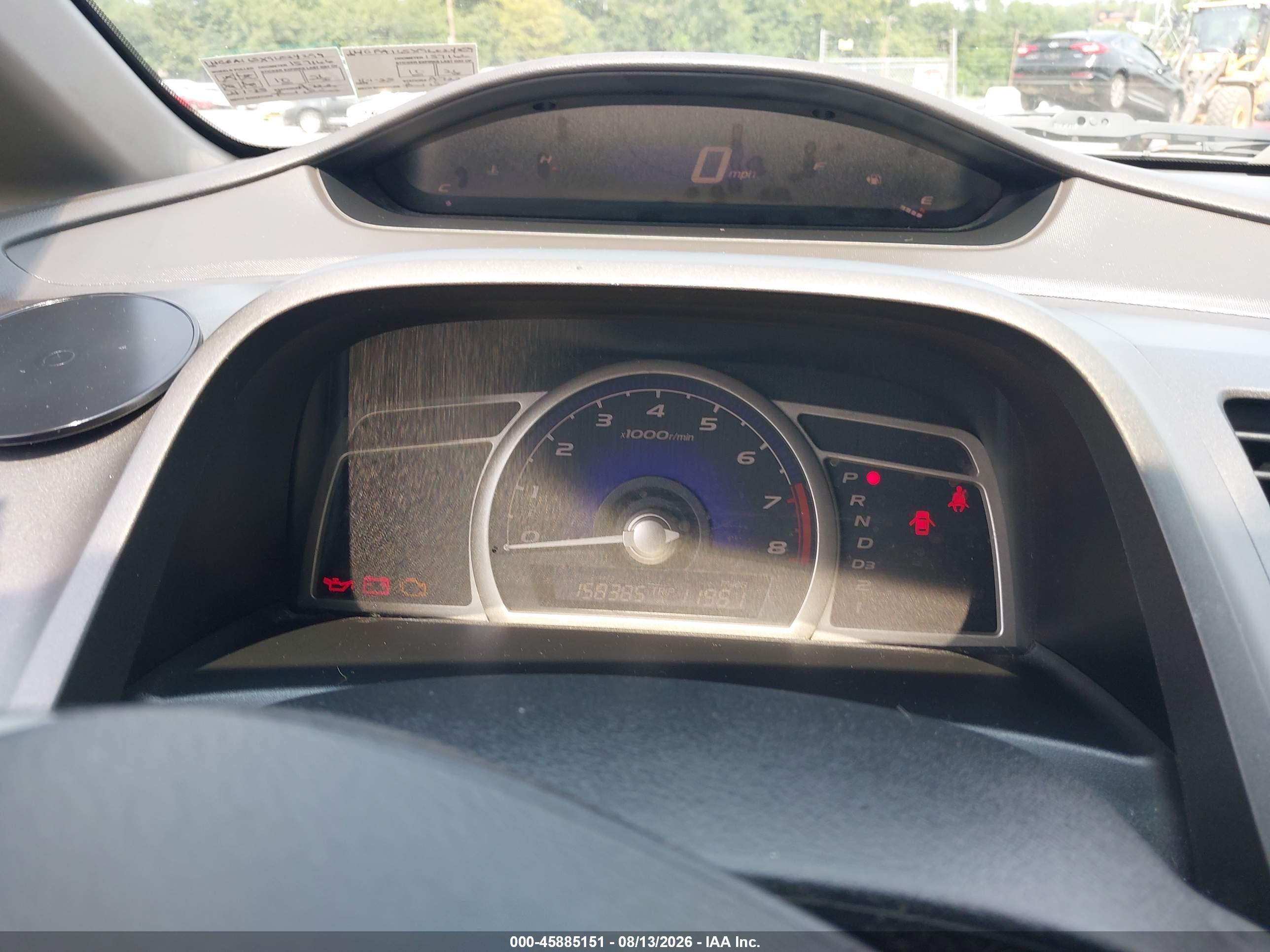 2009 Honda Civic Lx Синий vin: 1HGFA165X9L024299