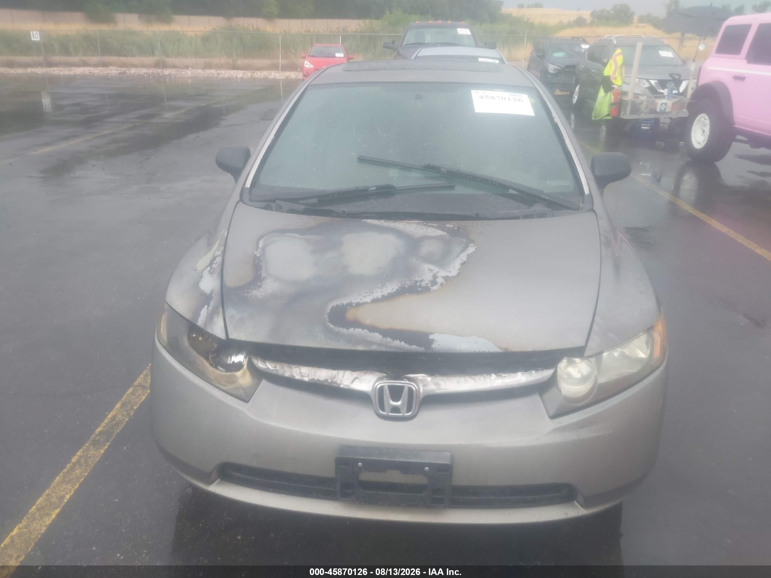2006 Honda Civic Ex Gray vin: 1HGFA16806L011924