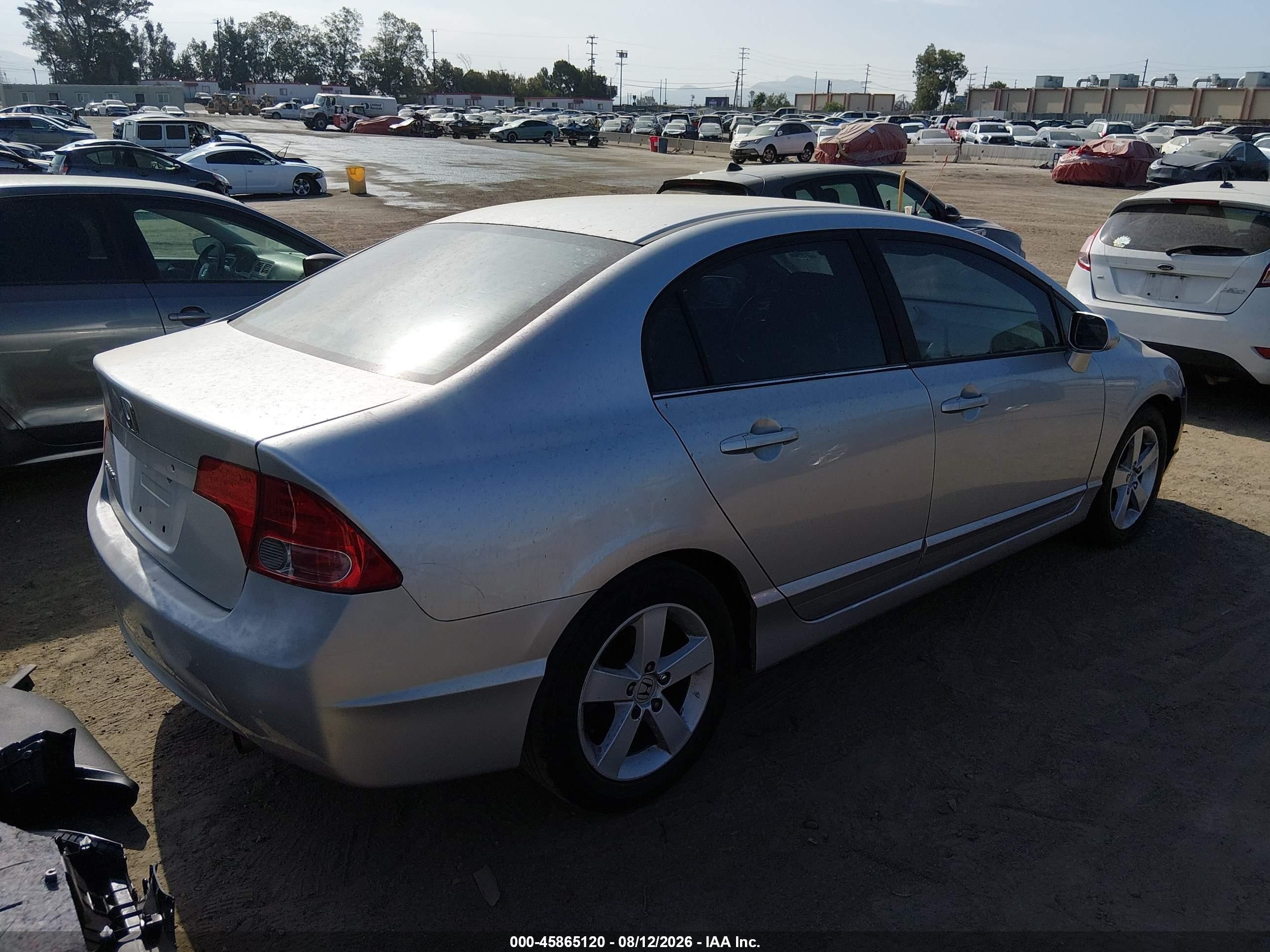 2006 Honda Civic Ex Silver vin: 1HGFA16806L018579