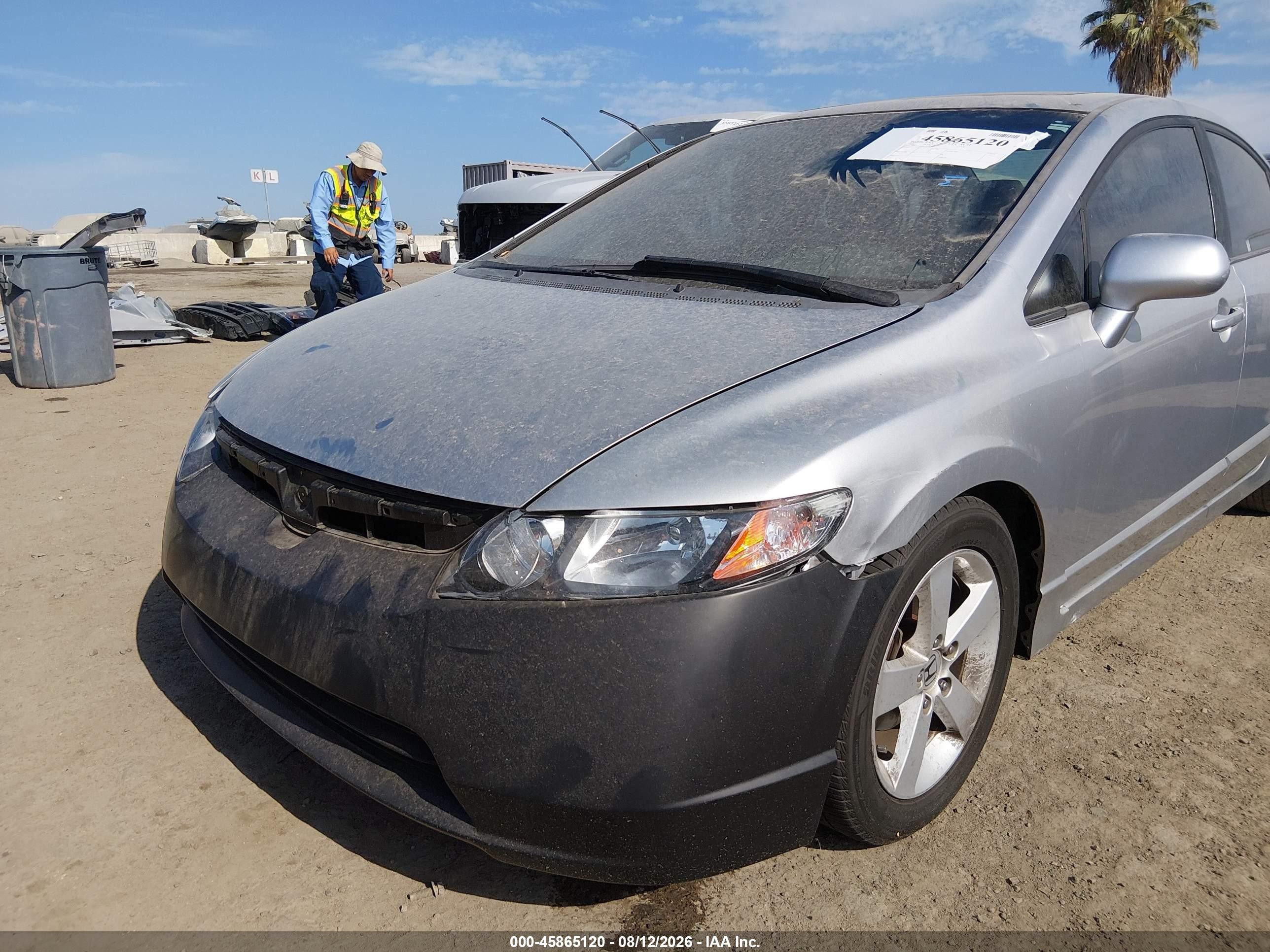 2006 Honda Civic Ex Silver vin: 1HGFA16806L018579