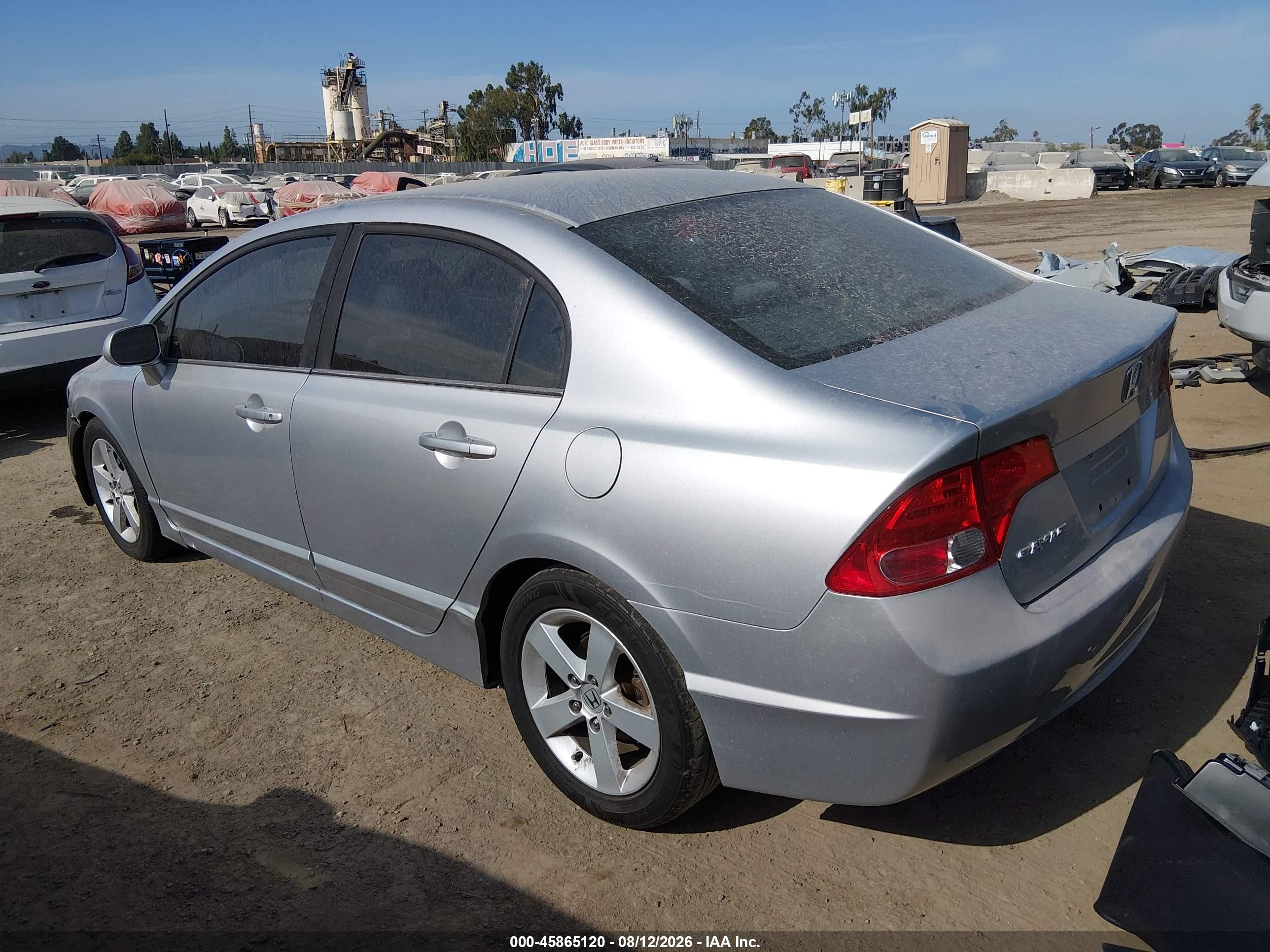 2006 Honda Civic Ex Silver vin: 1HGFA16806L018579