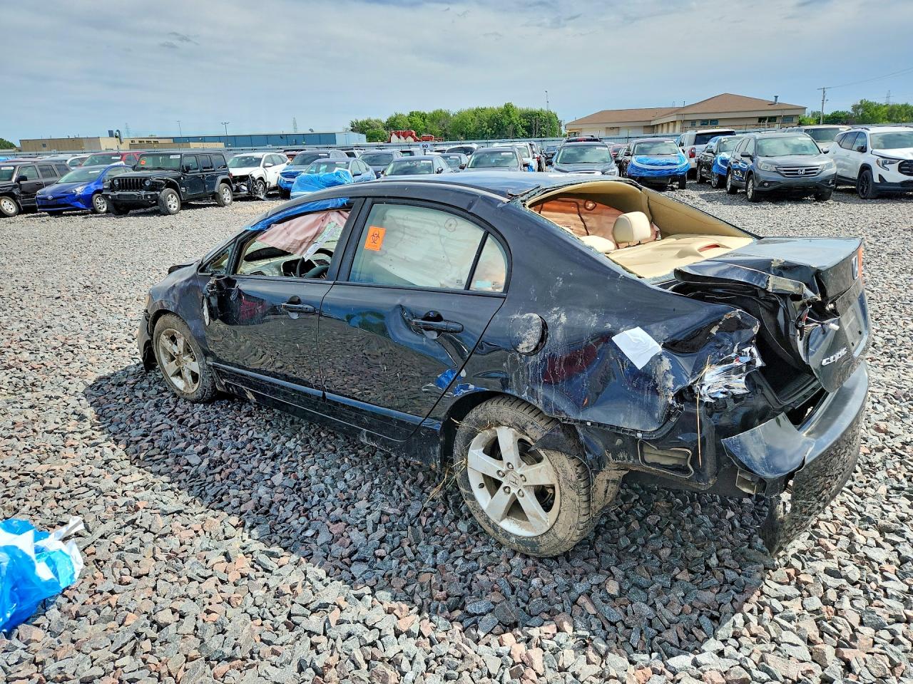 2006 Honda Civic Ex Black vin: 1HGFA16806L019361